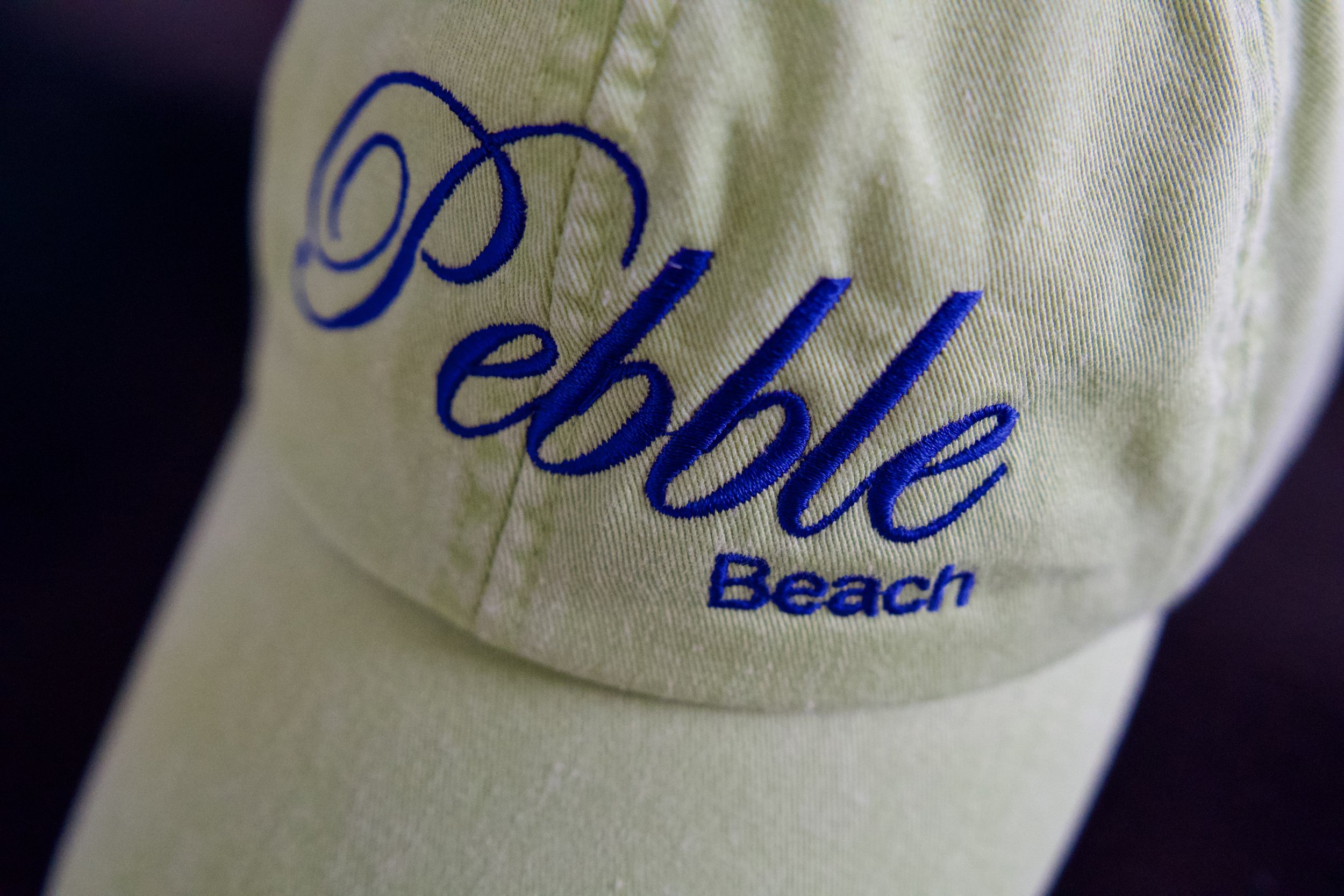 NEVER WORN PEBBLE BEACH CONCOURS D'ELEGANCE HAT - GREEN — Mess Of