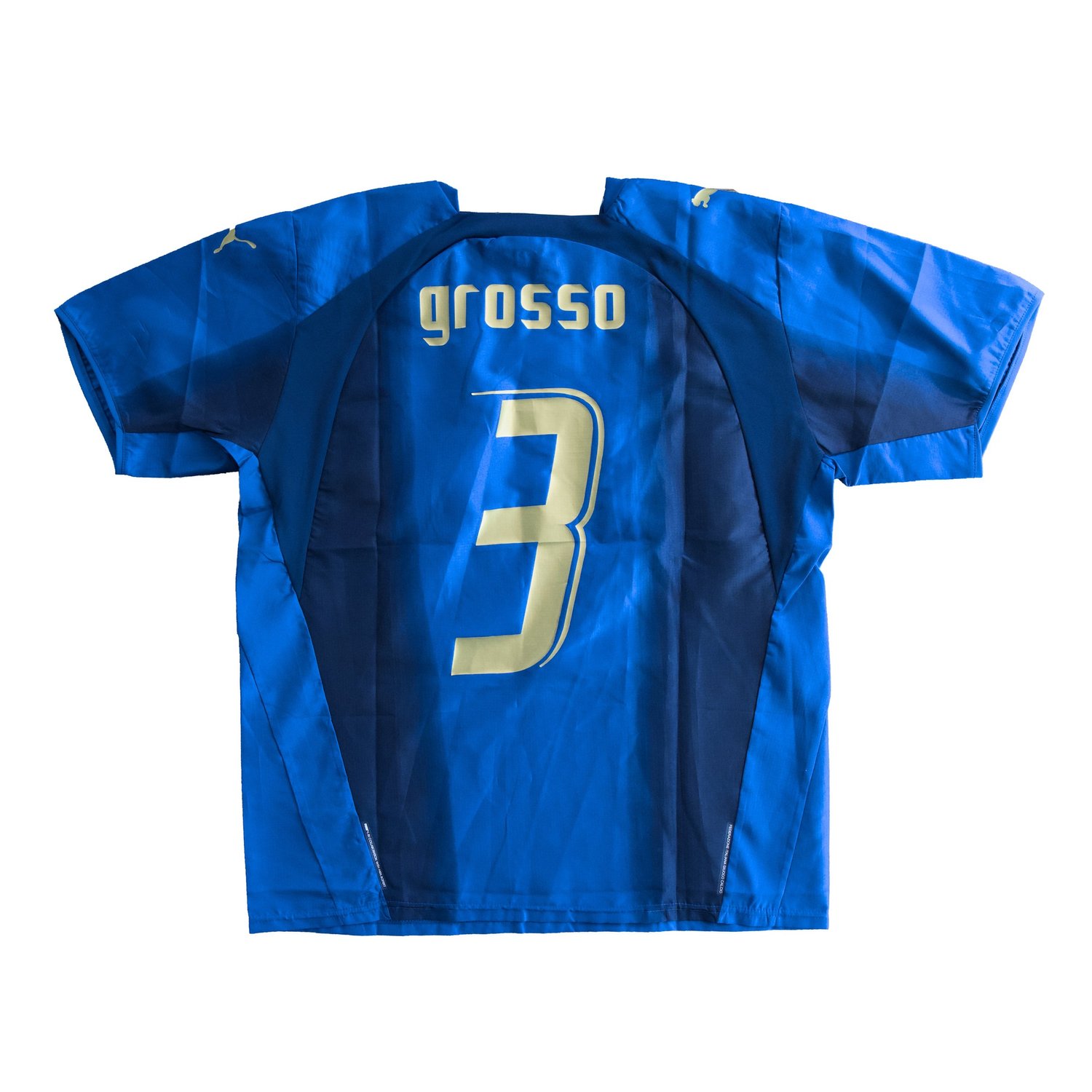 ITALY WORLD CUP WINNER 2006 - N.3 F. GROSSO - NEW OLD STOCK - XL