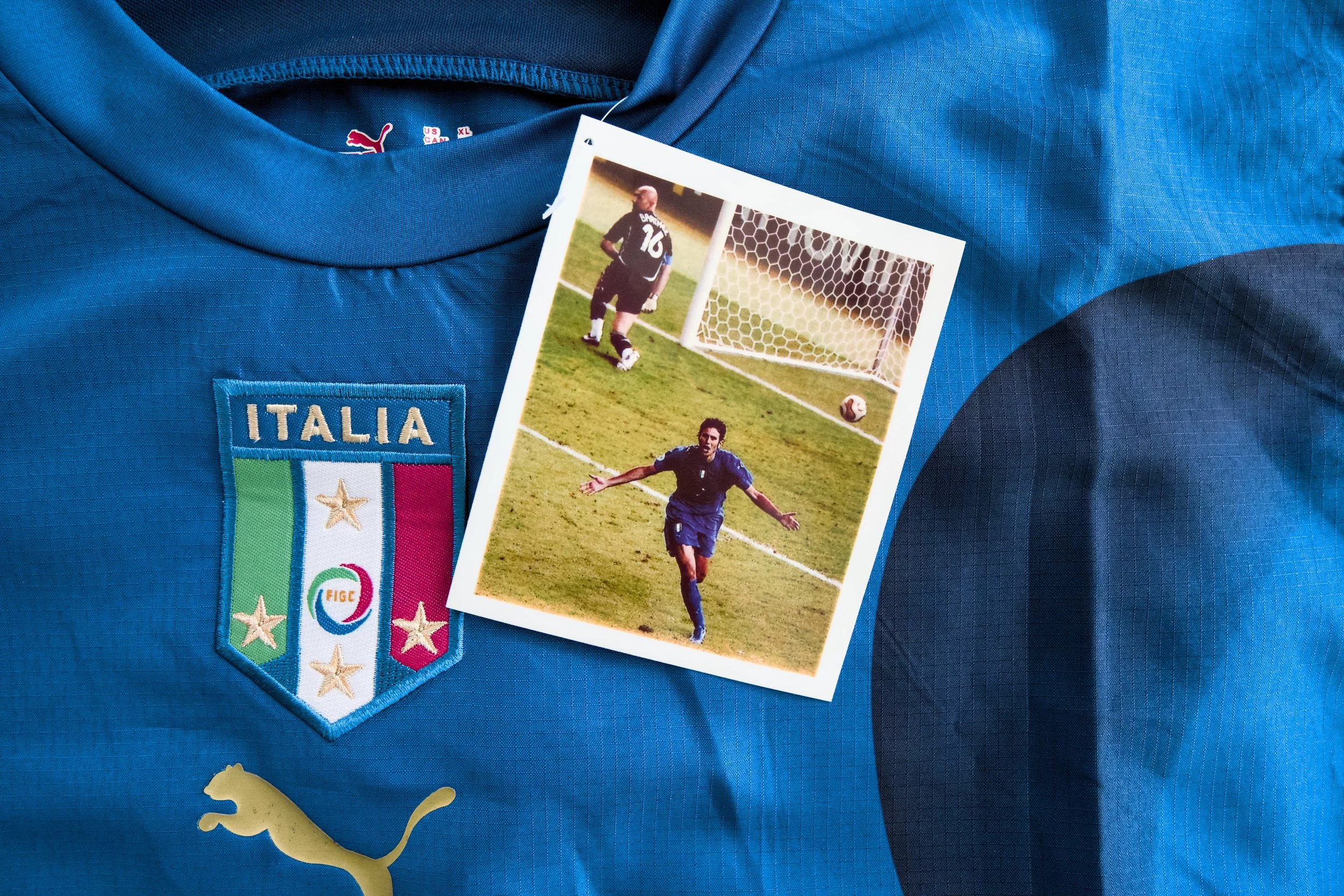 ITALY WORLD CUP WINNER 2006 - N.3 F. GROSSO - NEW OLD STOCK - XL
