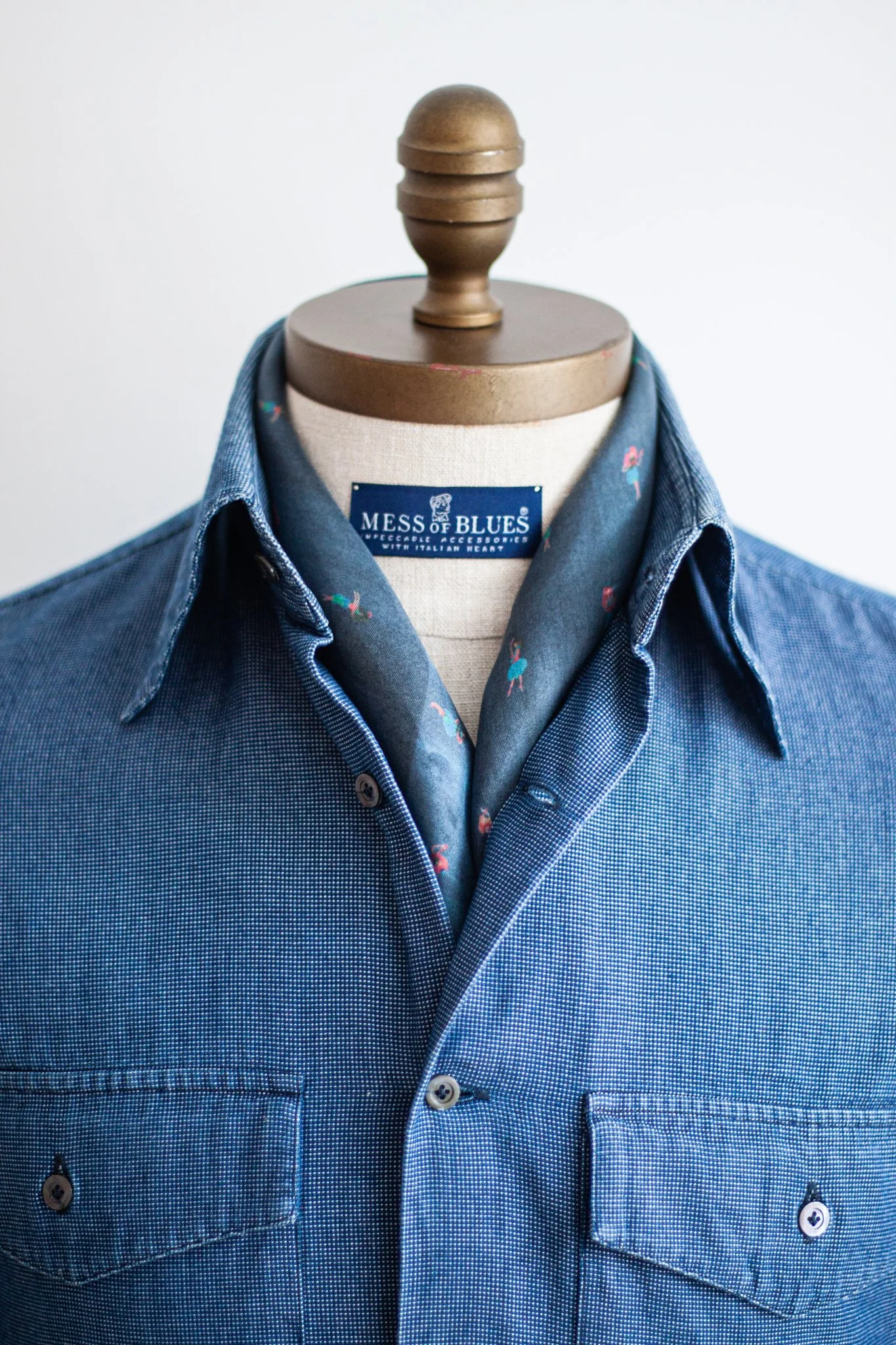 Mess Of Blues Handcrafted Luxury Clothing with an eclectic style based