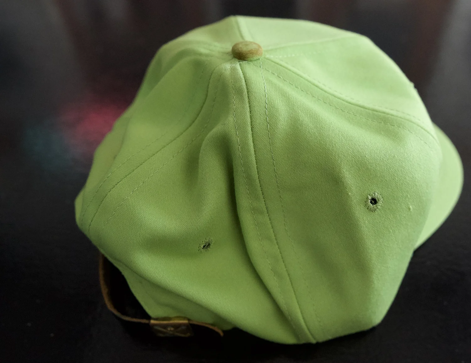 VINTAGE 1980s ROLEX HAT - WORN BY JOHNNY RUTHERFORD - GREEN — Mess