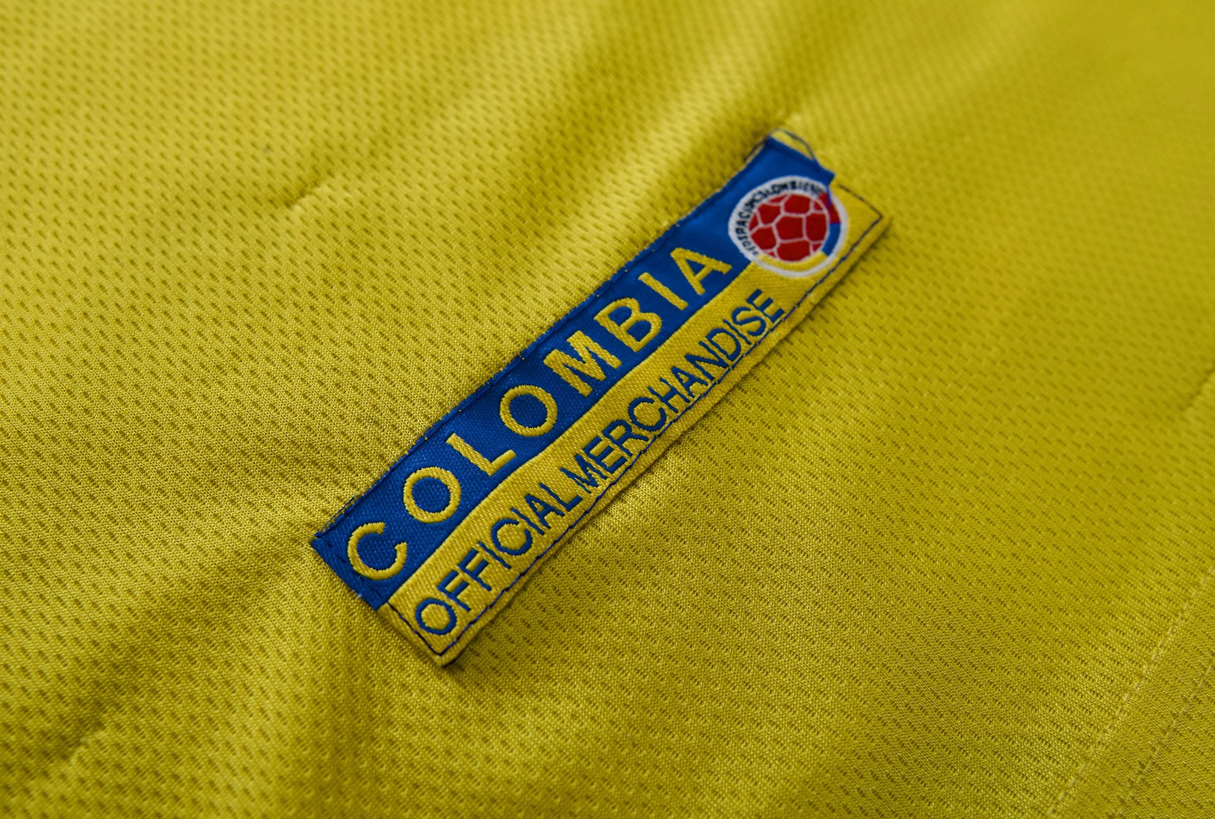 バルデラマ　コロンビア代表　ユニフォーム　レア　1998年W杯時代デザイン バルデラマ コロンビア代表 ユニフォーム レア 1998年W杯時代デザイン