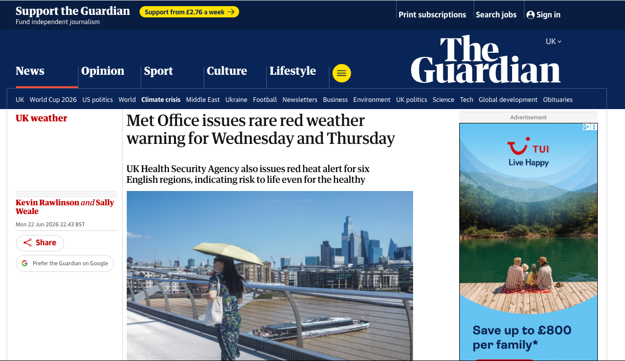 LCAW, Cannes Lions, and Deadly Heatwaves&nbsp;
