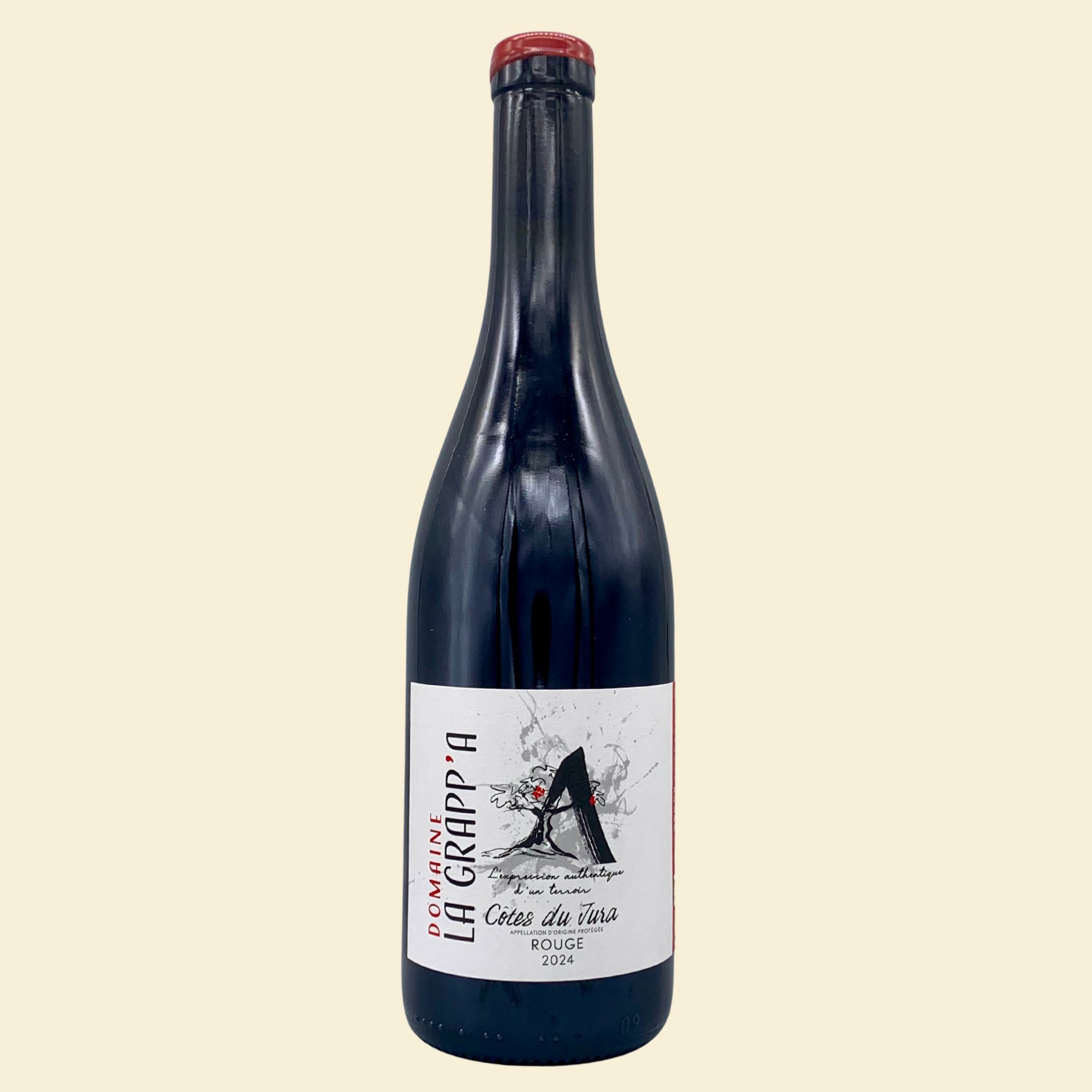 Cotes du Jura "Rouge" Trousseau/Ploussard/Pinot Noir, Domaine La Grapp'A, 2024