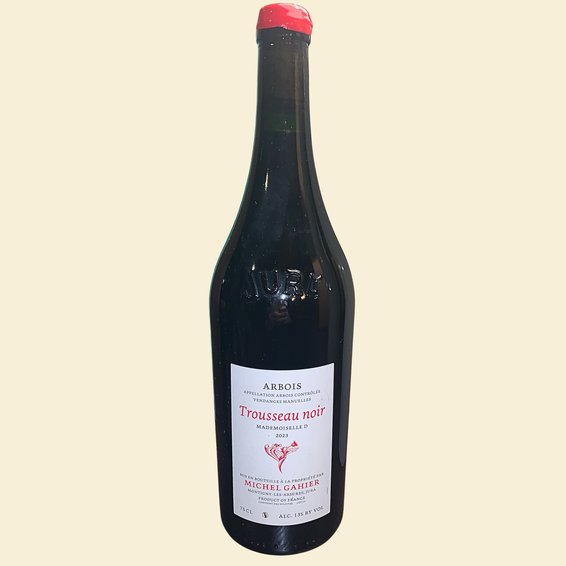 Michel Gahier, Arbois, Mademoiselle D, Trousseau, 2023