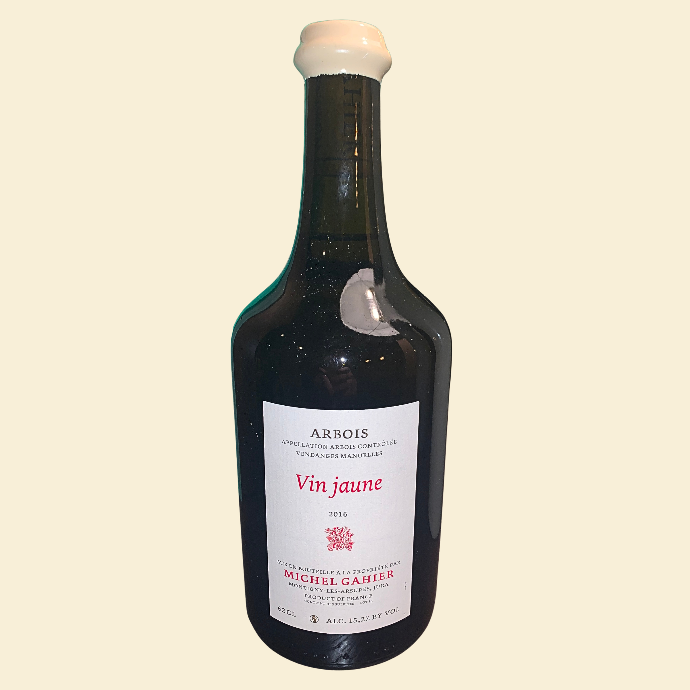 Michel Gahier, Vin Jaune, 2016