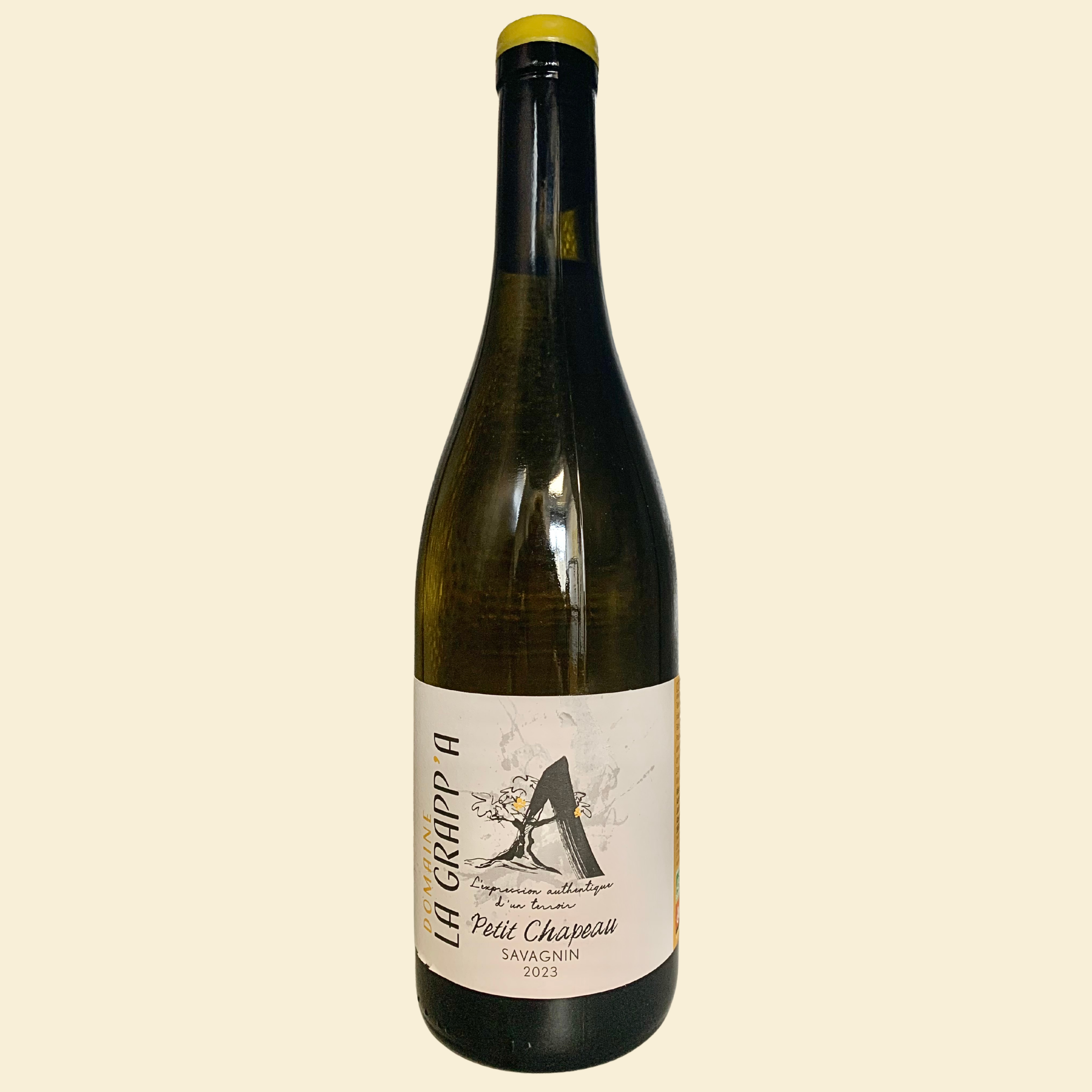 Cotes du Jura, Savagnin Jaune 'Petit Chapeau" Domaine La Grapp'A , 2023