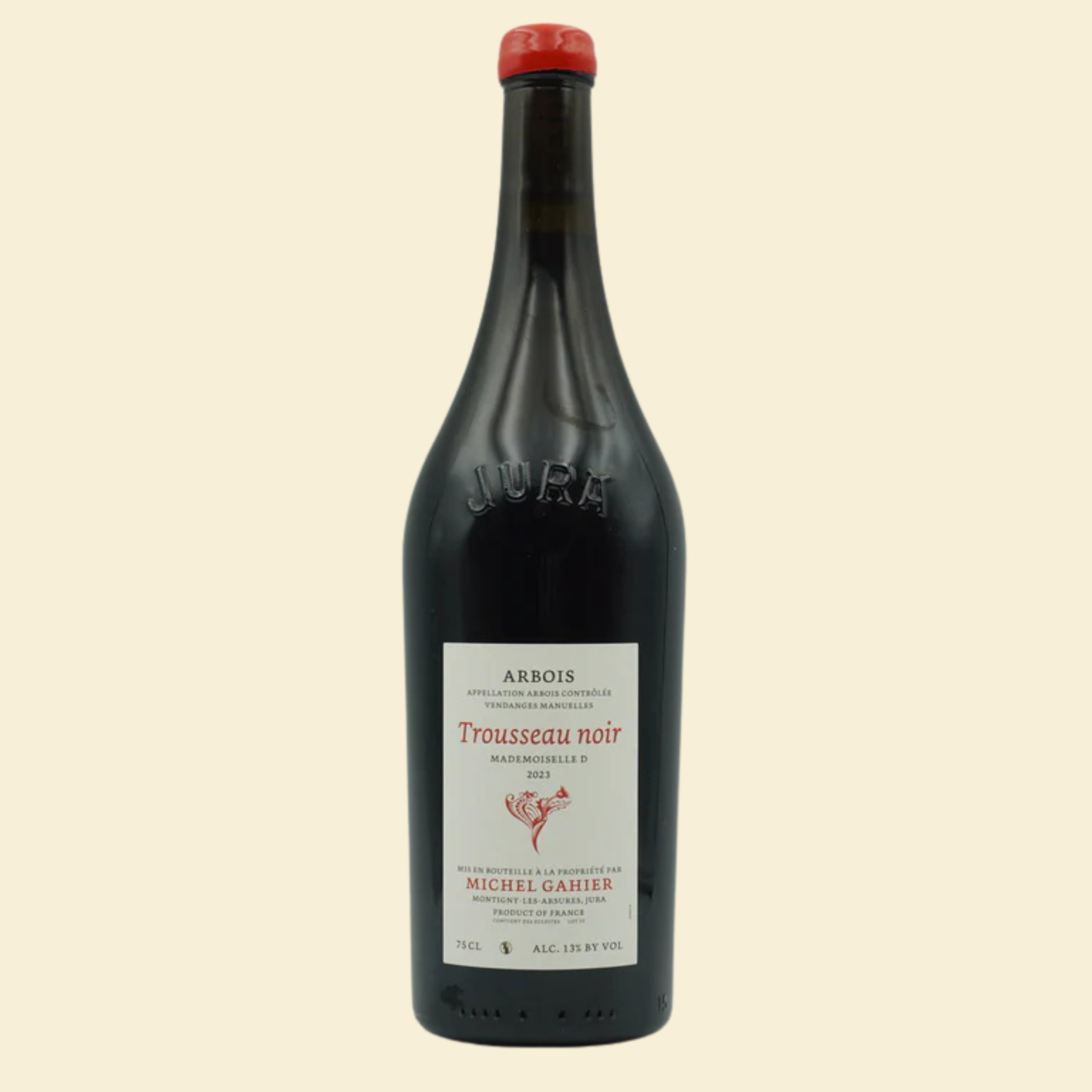 Michel Gahier, Arbois, Mademoiselle D, Trousseau, 2023