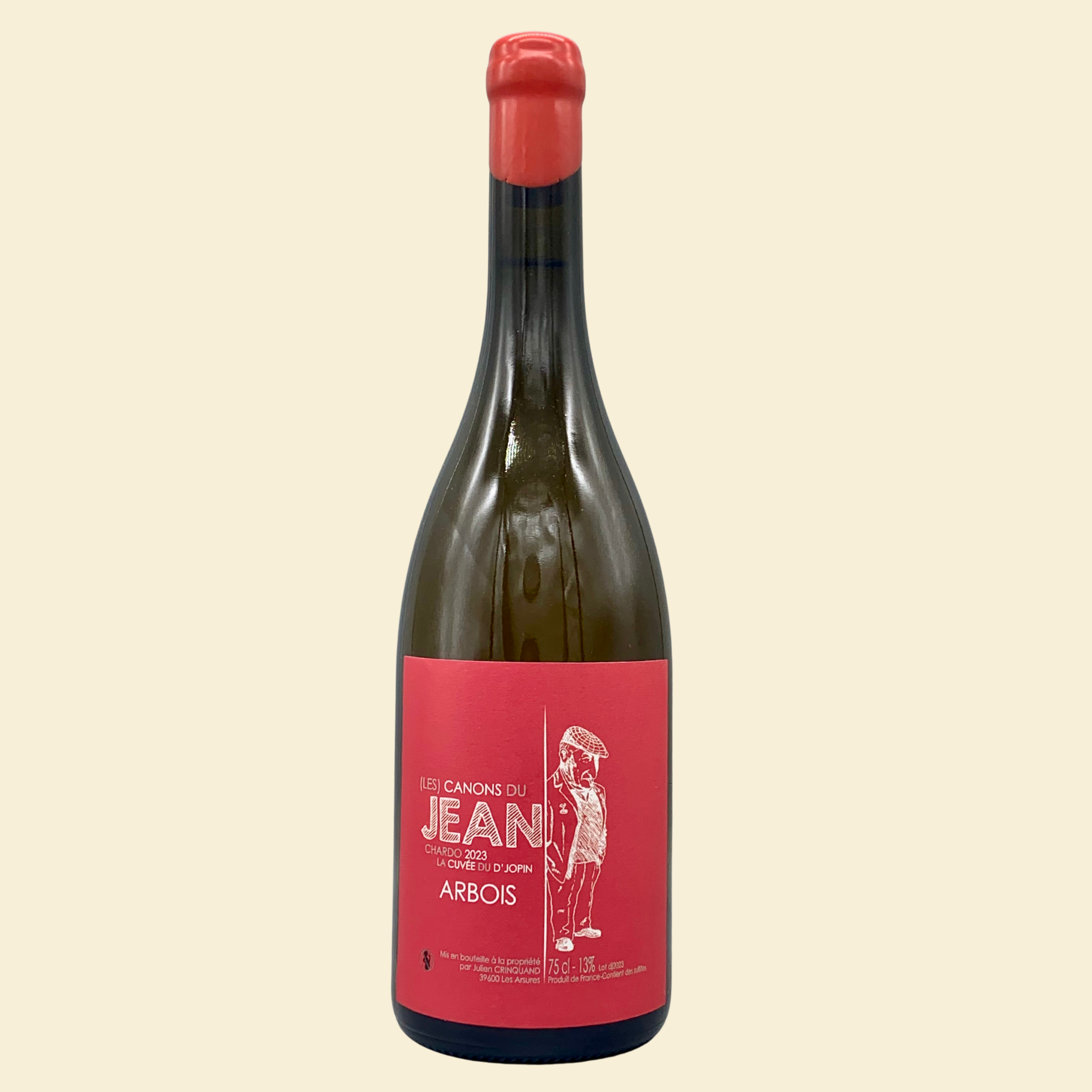 Arbois "La Cuvee du D'jopin"  Chardonnay Les Canons Du Jean Julien Crinquand 2023