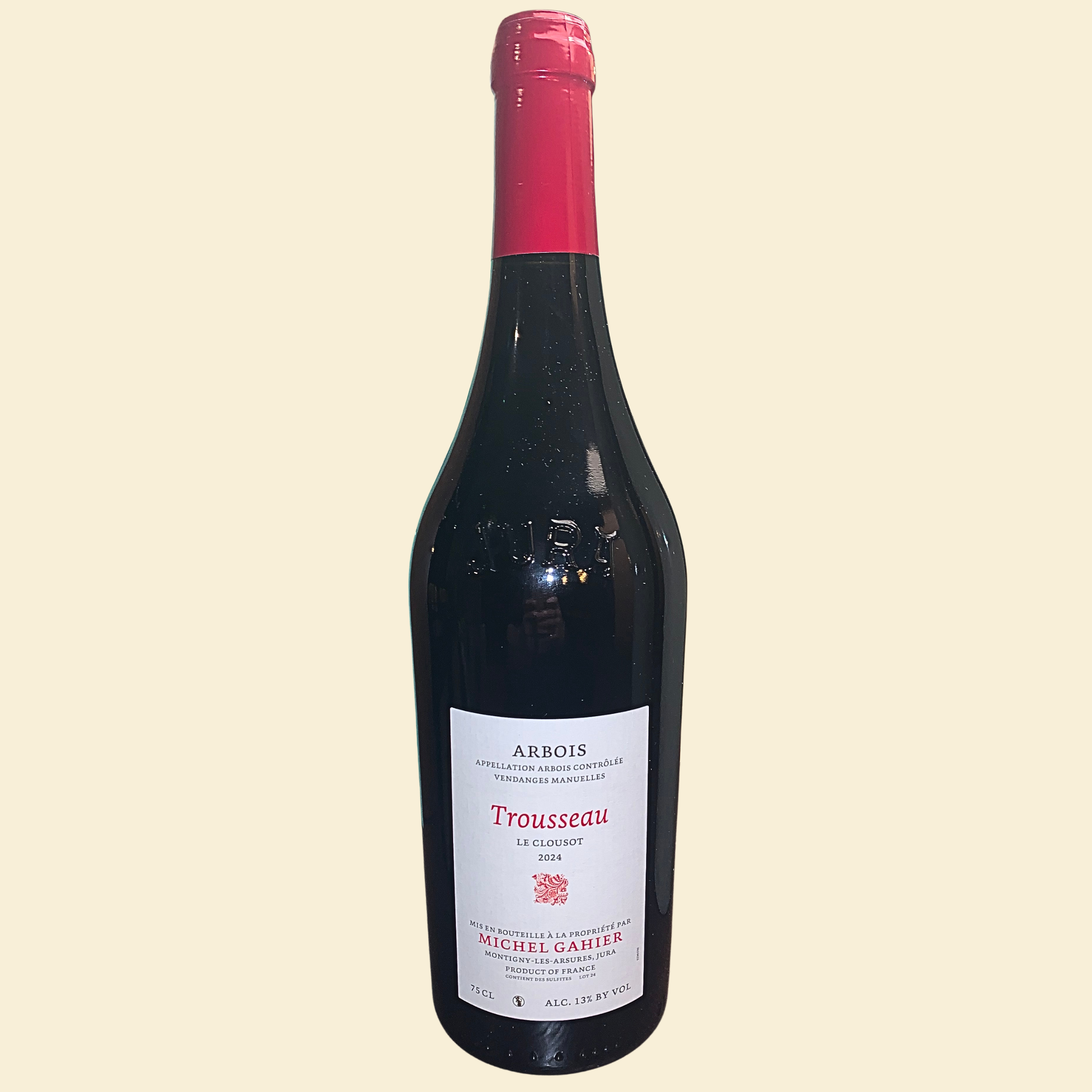 Michel Gahier, Arbois, Le Clousot Trousseau, 2024