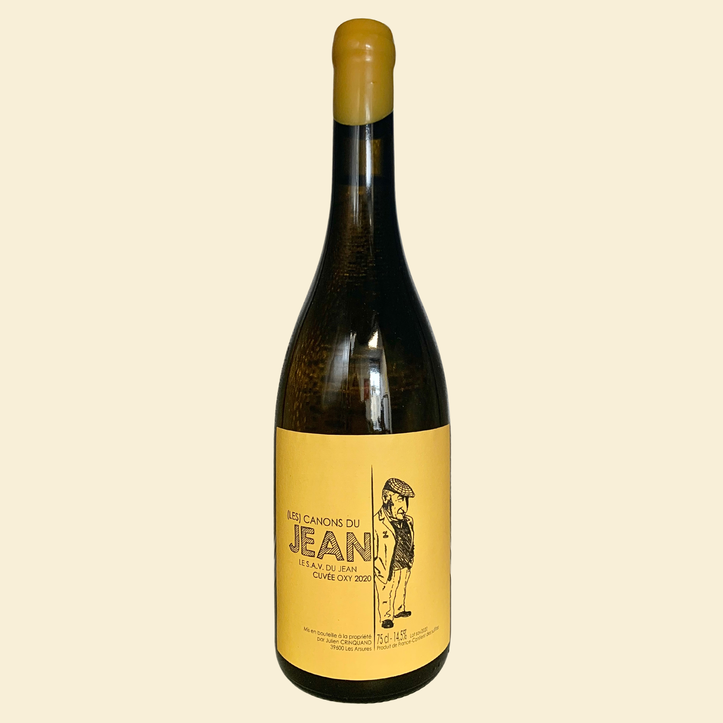 VDF, Les Canons du Jean, Le SAV du Jean, Cuvée Oxy, Julien Crinquand, 2020