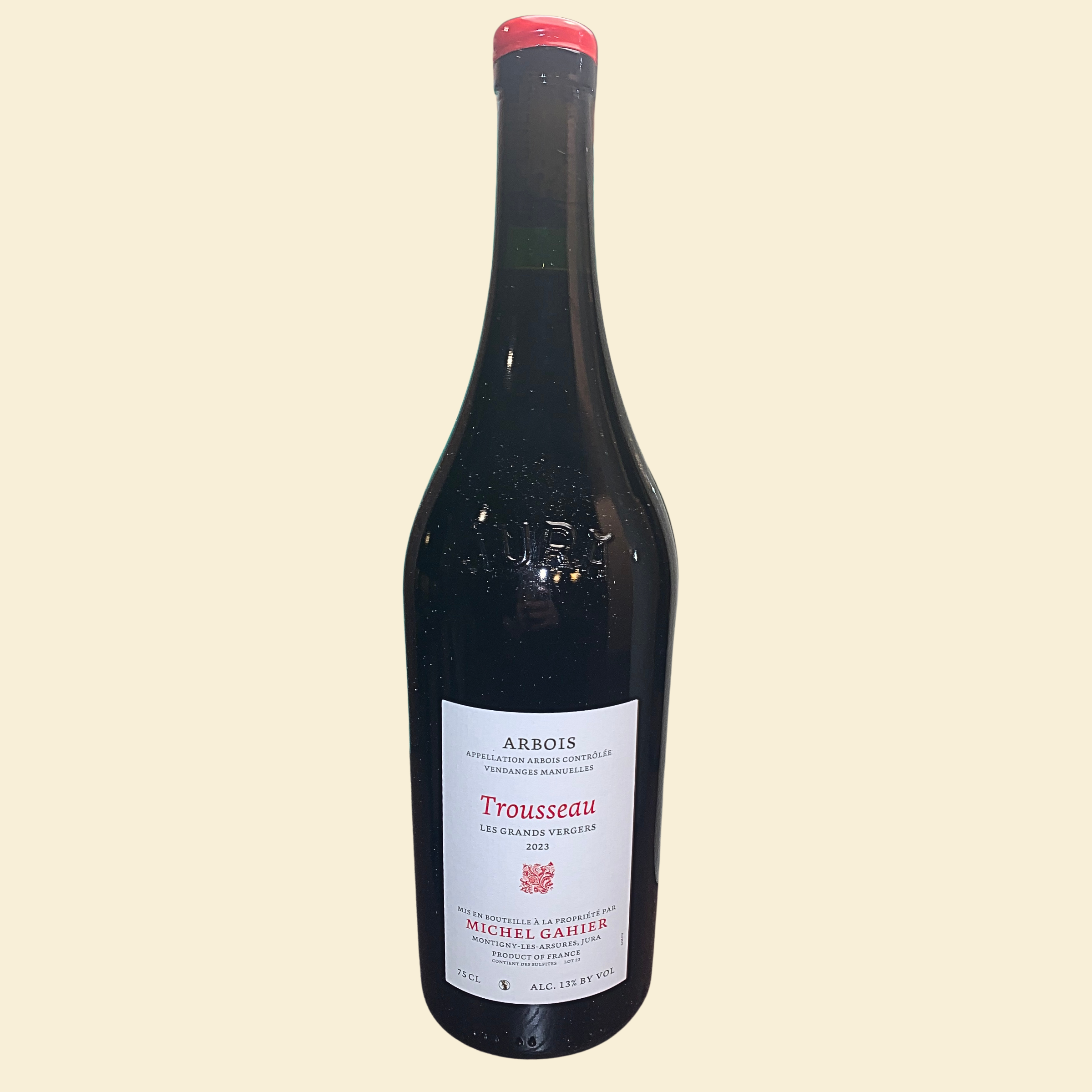 Michel Gahier, Arbois, Les Grands Vergers Trousseau, 2023