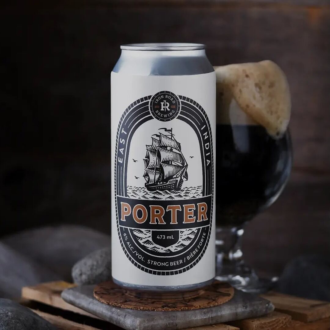 The good folks over at Iron Road Brewing have been letting me experiment with new label designs and I&rsquo;ve been loving the variety of styles!

The India Porter isn&rsquo;t as well known as the India Pale Ale, but it has historical significance as