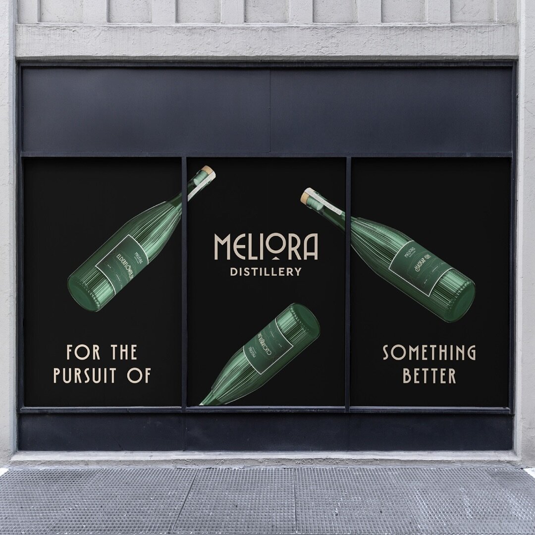 Meliora, meaning the pursuit of something better, feels like a fitting name for this project. It&rsquo;s unique, feels appropriate for a gin brand with a decorative art deco flare, and this project really is the pursuit of something better for myself