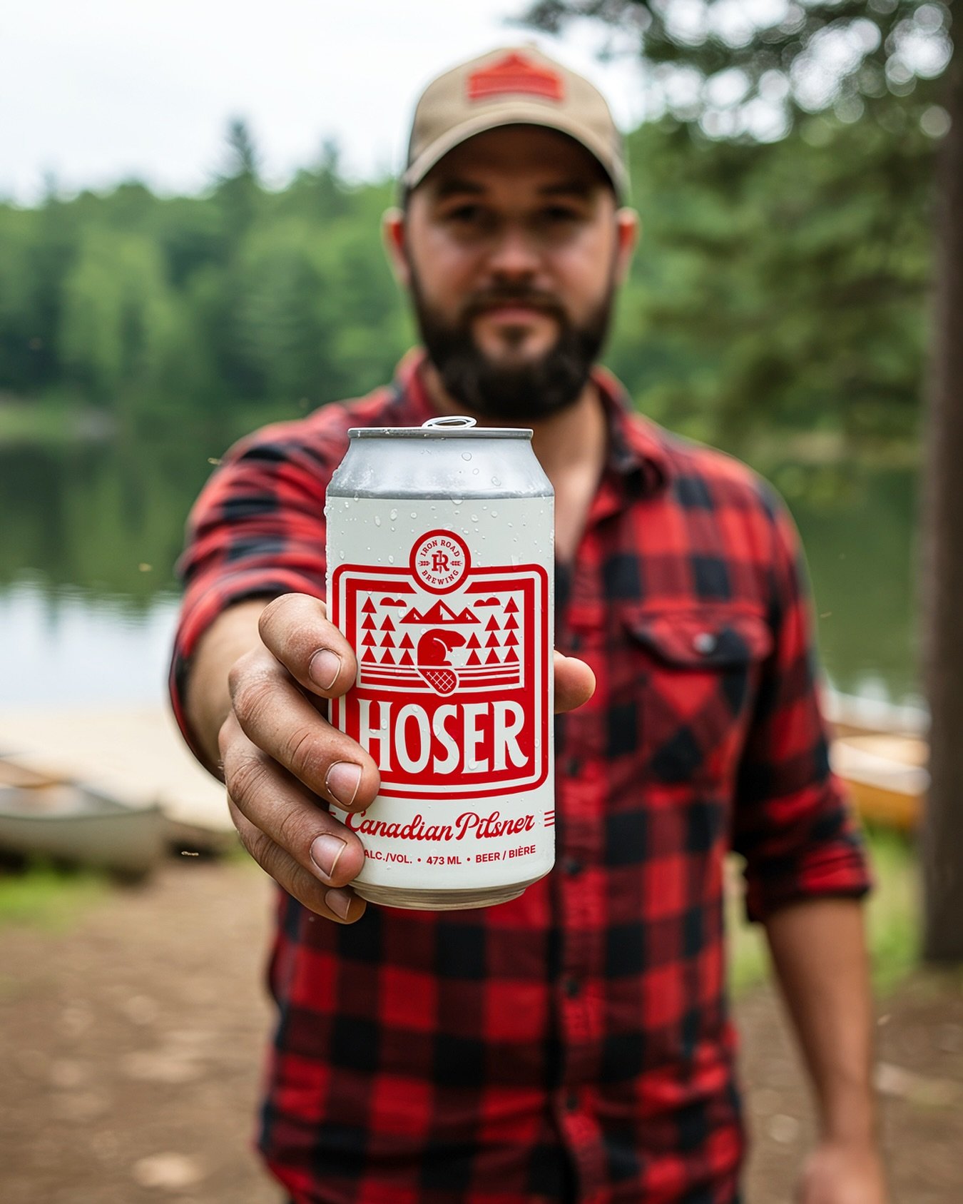 Label 🤝 Merch for @ironroadbrewing 

Also by far the most Canadian thing I&rsquo;ve ever designed!

&mdash;

👋 I&rsquo;m Brett, a brand designer specializing in creating visual identities and packaging that transforms ambitious businesses into unfo