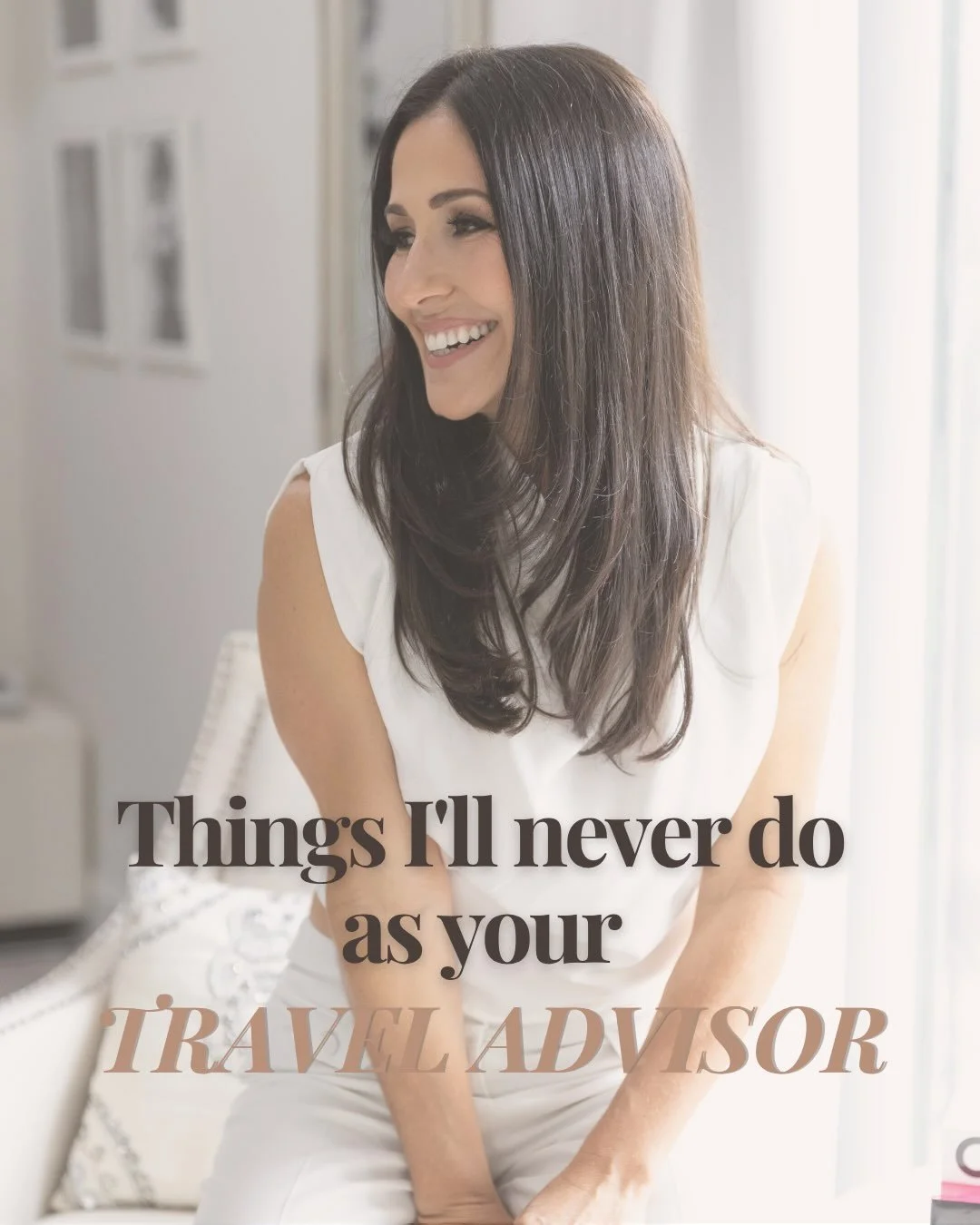 Too many people don&rsquo;t trust travel advisors. 

Myself included. 

Here&rsquo;s what I look for when I hire a travel advisor (yes, I like my vacation plans stress-free) and what I will never do as one myself. 

Your trip should be built around y