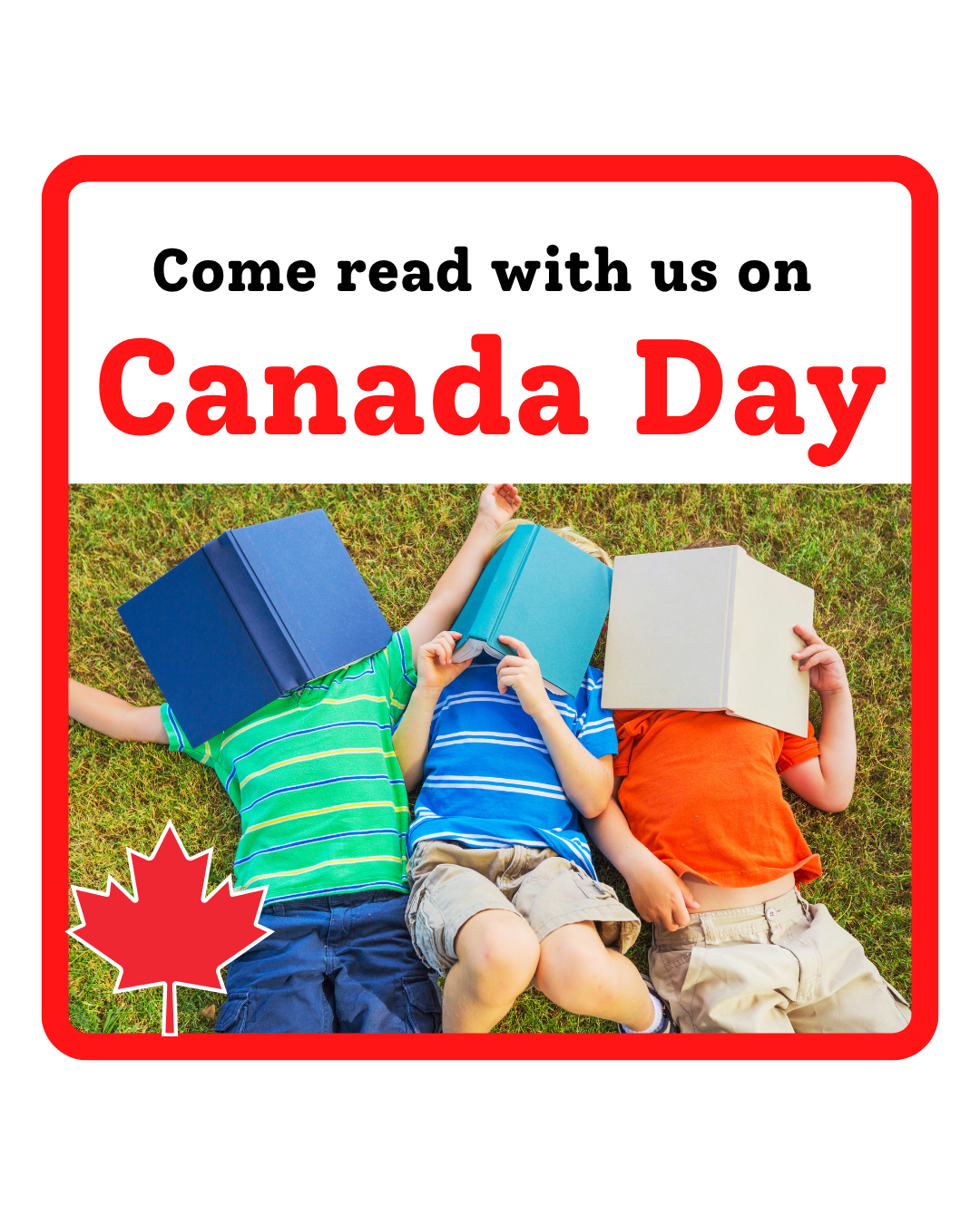 Come Read With Us By the Pool This Canada Day