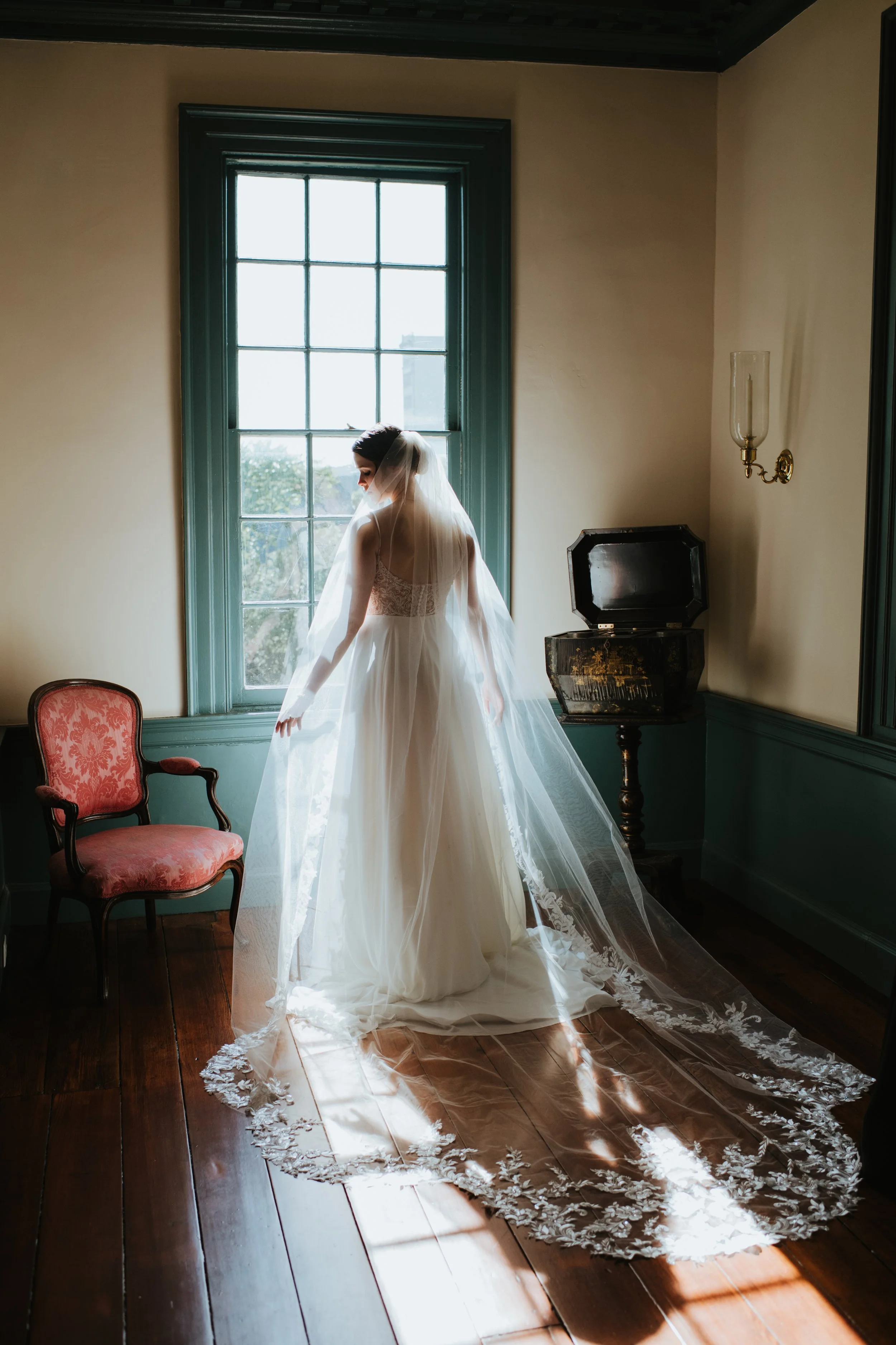 Bridal Portraits Burgwin-Wright House Wilmington, NC