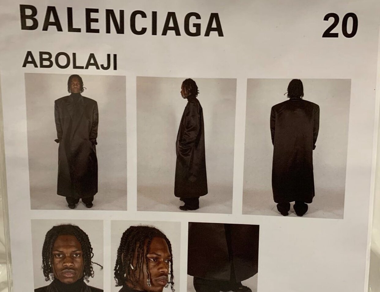 MODEL ABOLAJI OSHUN — THE EAST LONDON STUDENT WHO WALKS FOR BALENCIAGA