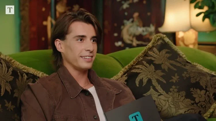 Netflix star Georgie Farmer interviewed for @theststyle YouTube channel reveals his special bond with Wednesday co-stars Jenna Ortega and Emma Myers.

Filmed in our South Wing 👻 

#ajax #ajaxpetropolus #wednesdayaddams #netflix #interviewshoot