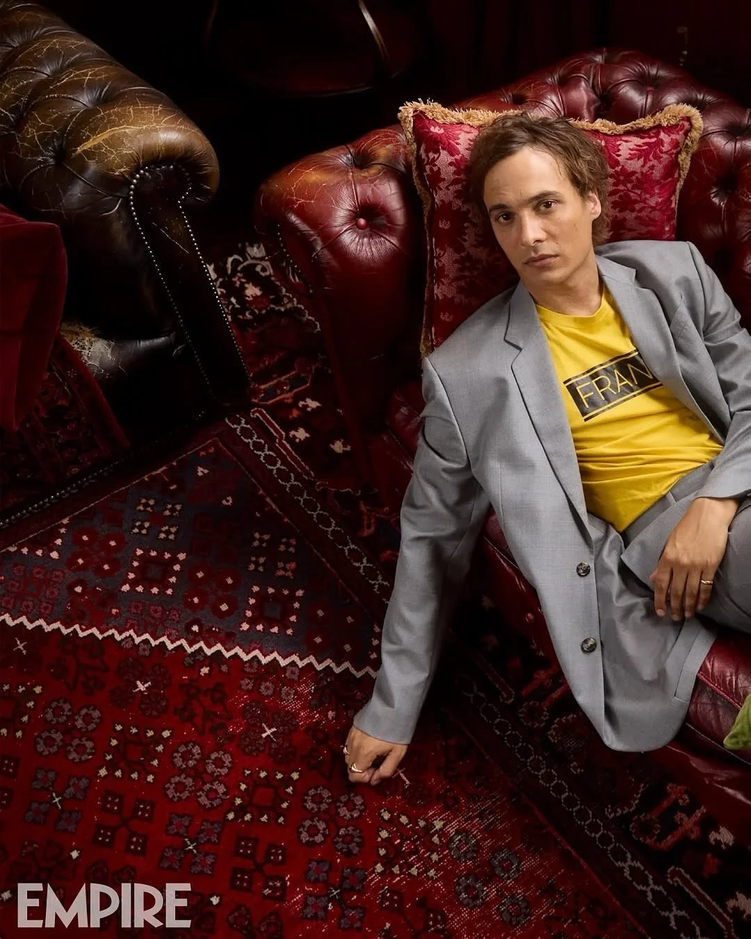 New Editorial ✨Frank Dillane for Empire Magazine ✨shot in our North Wing 

Posted @withregram &bull; @empiremagazine With new film Urchin, @_frank_dillane_ explodes onto screens in his first major starring role &mdash; and with it, he&rsquo;s steppin