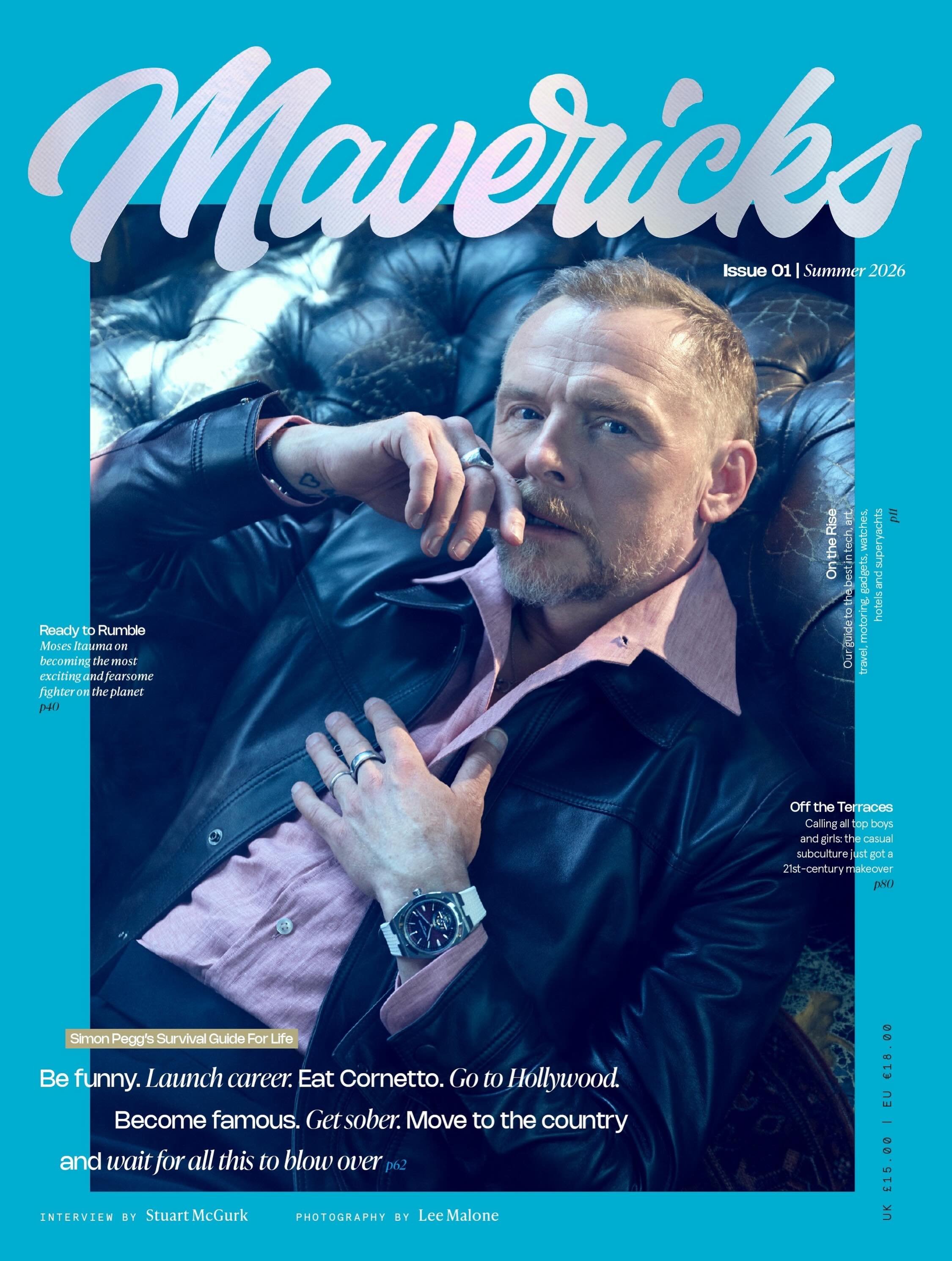 We are delighted to have hosted @mavericksmagazine for their first issue cover shoot with the wonderful @simonpegg in our North Wing ✨

Reposted &bull; @mavericksmagazine Well, we did say we&rsquo;d been keeping some very good company&hellip;

Simon 