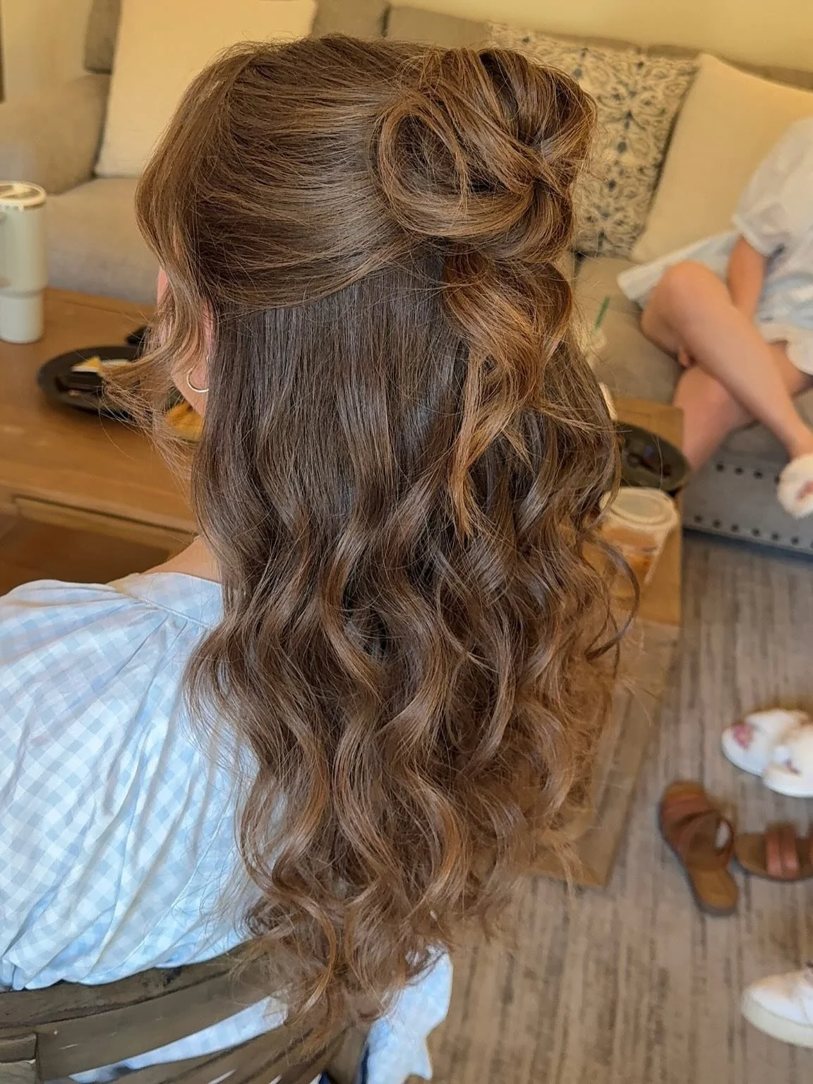 This half updo is so beautiful! π₯° 
#dallasmua #prospermua #dallashairstylist #dfwbridal #dfwbridalmakeup #dfwbrides #dfwhairstylist #friscowedding #ntxbrides #ntxmua #bridalupdo #bridalmakeup #bridalinspo