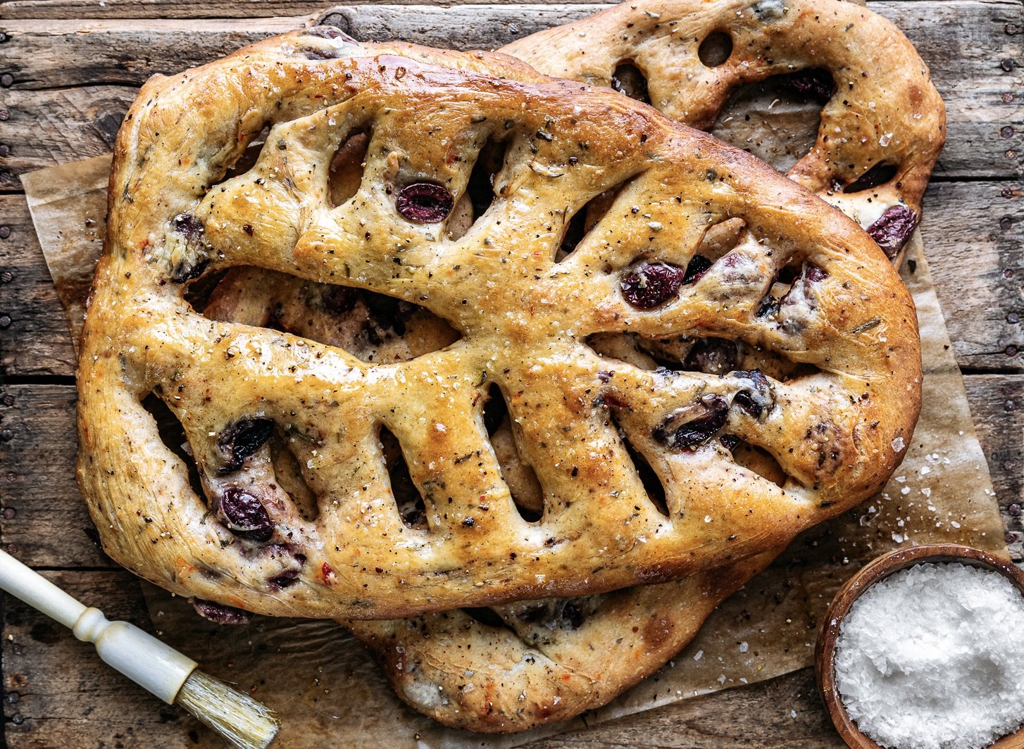 Kalamata Olive Fougasse