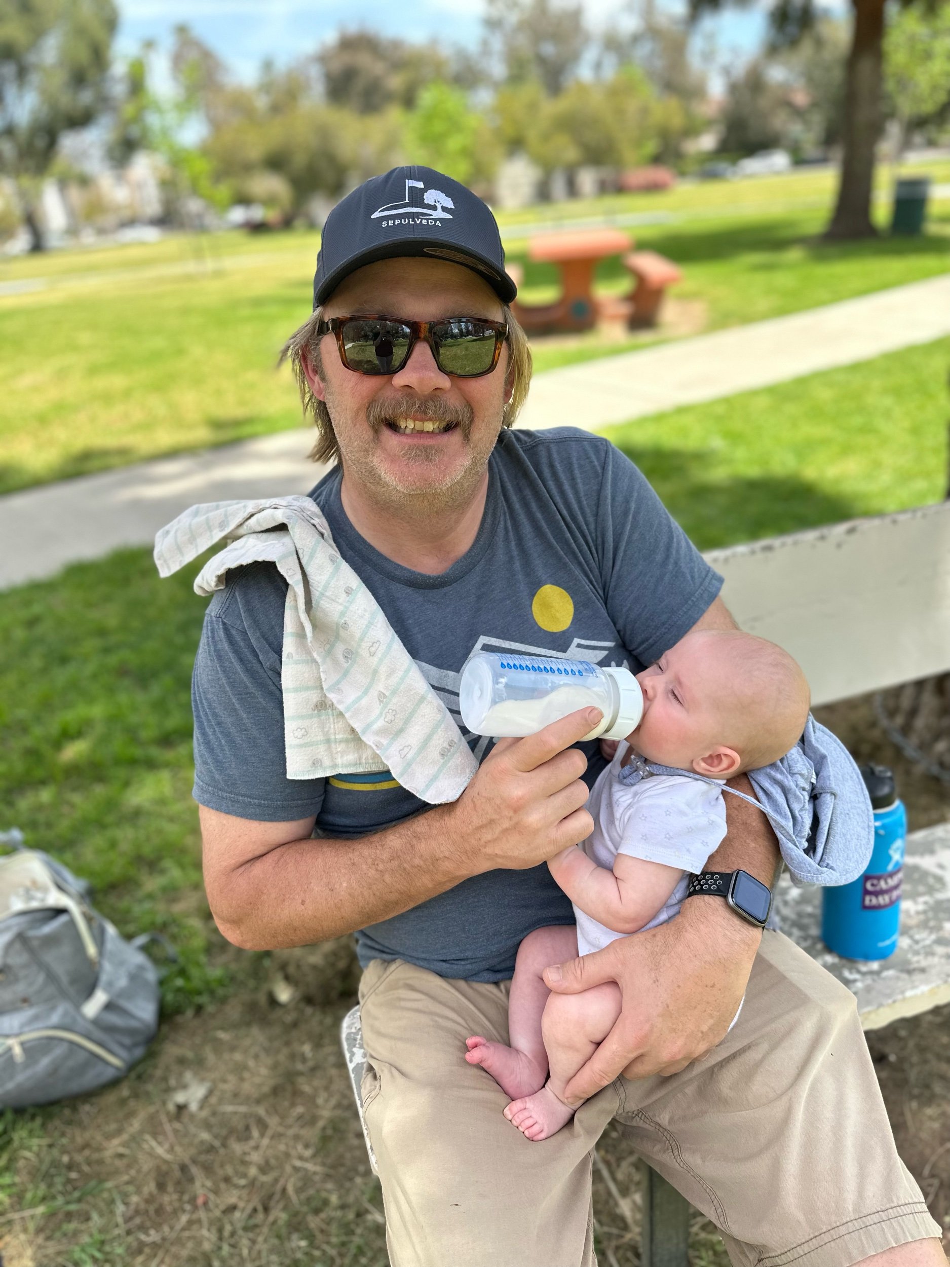 First trip to our local park, Warner Park!