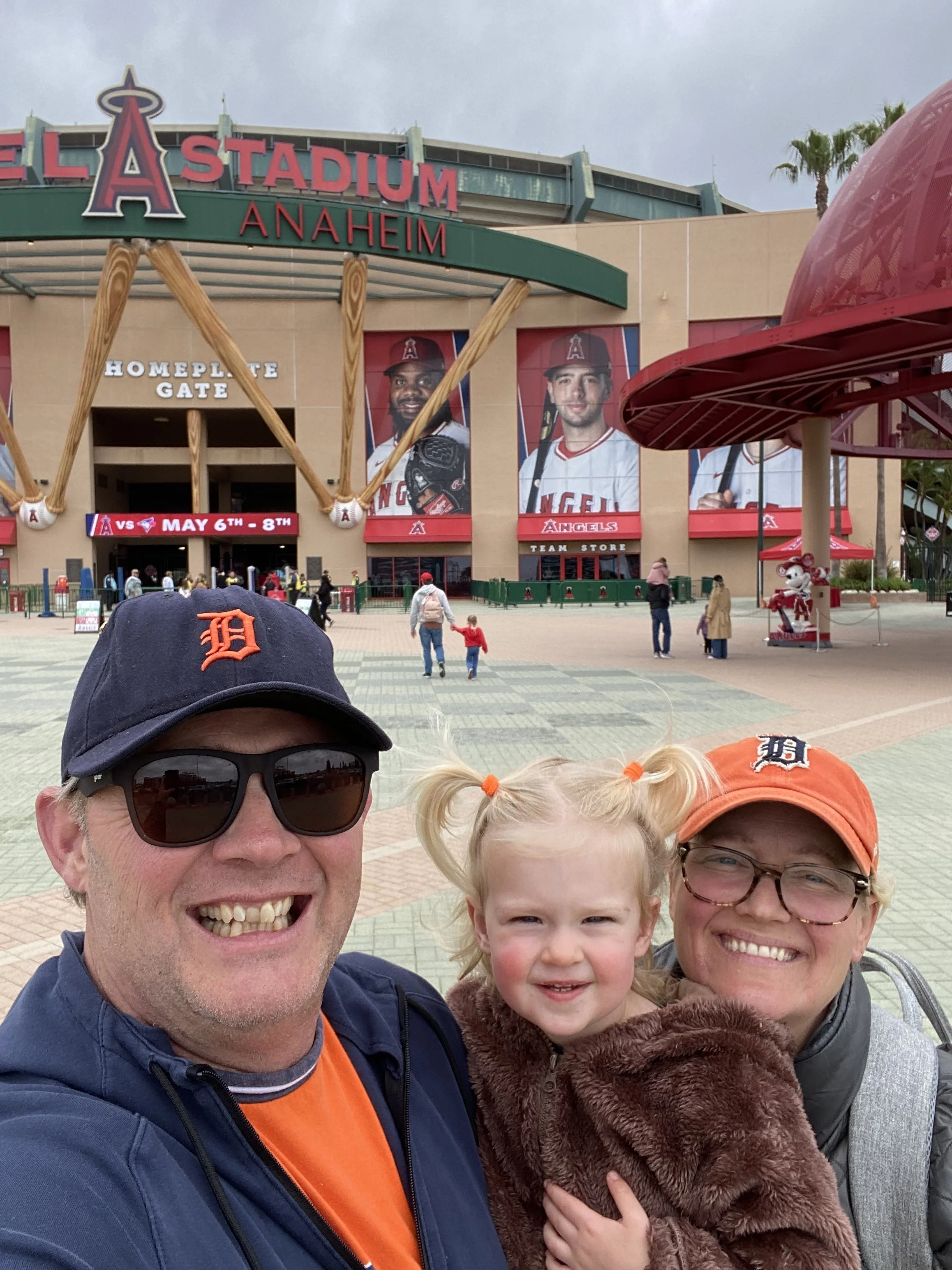Yo's first baseball game