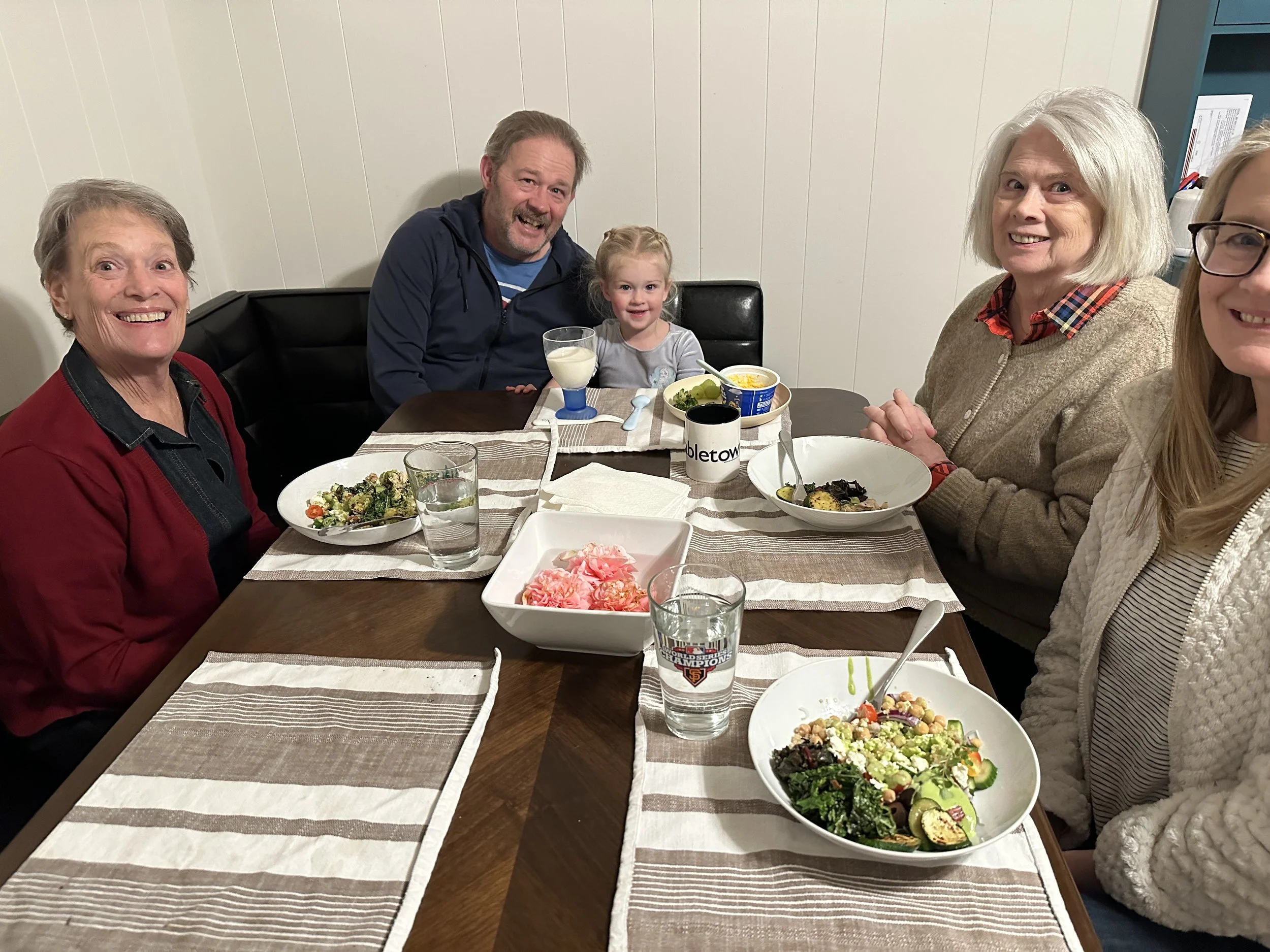 Birthday dinner with the grandma's