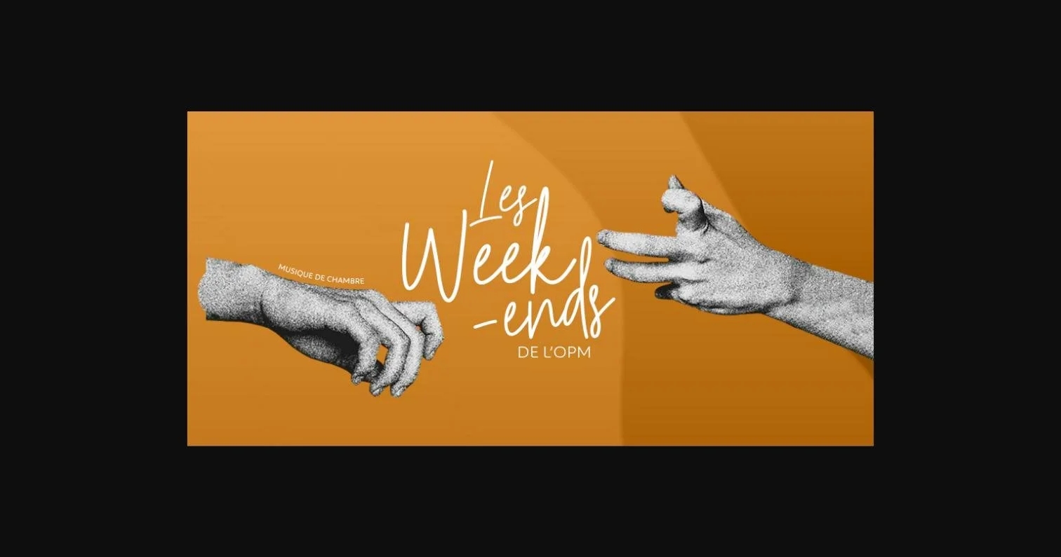 Les week-ends de l'OPM