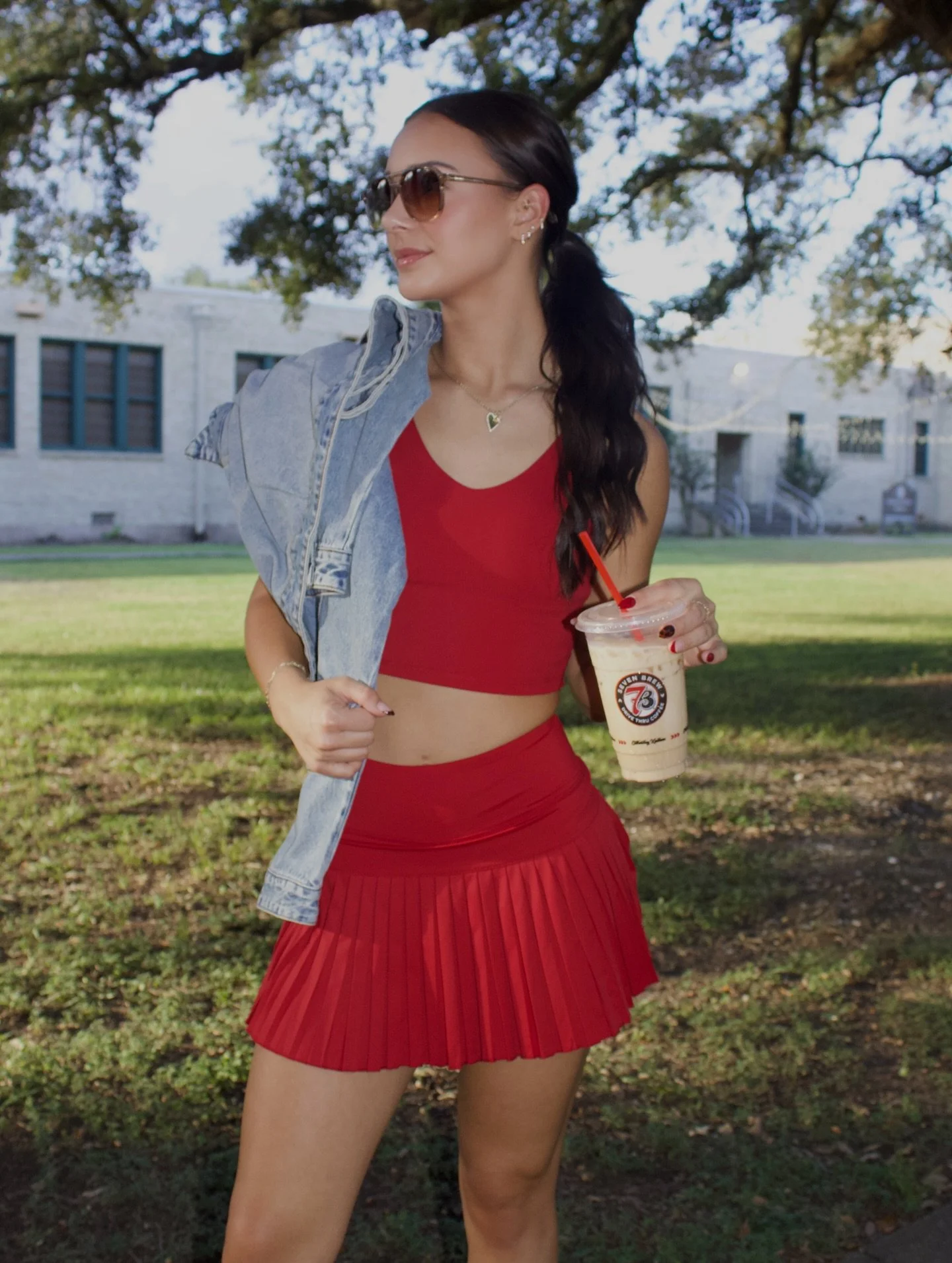 My two favorite things @bottega11boutique &amp; @7brewcoffee 💌