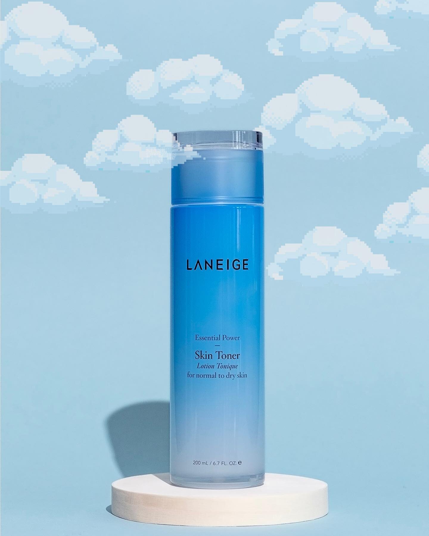 I&rsquo;m on cloud 9!

With this unpredictable weather, @laneige_us will have your skin feeling radiant, and it helps when paired with a good moisturizer. 

Switch to see the before image. Comment 😮 below if you&rsquo;re shocked that even minimal st