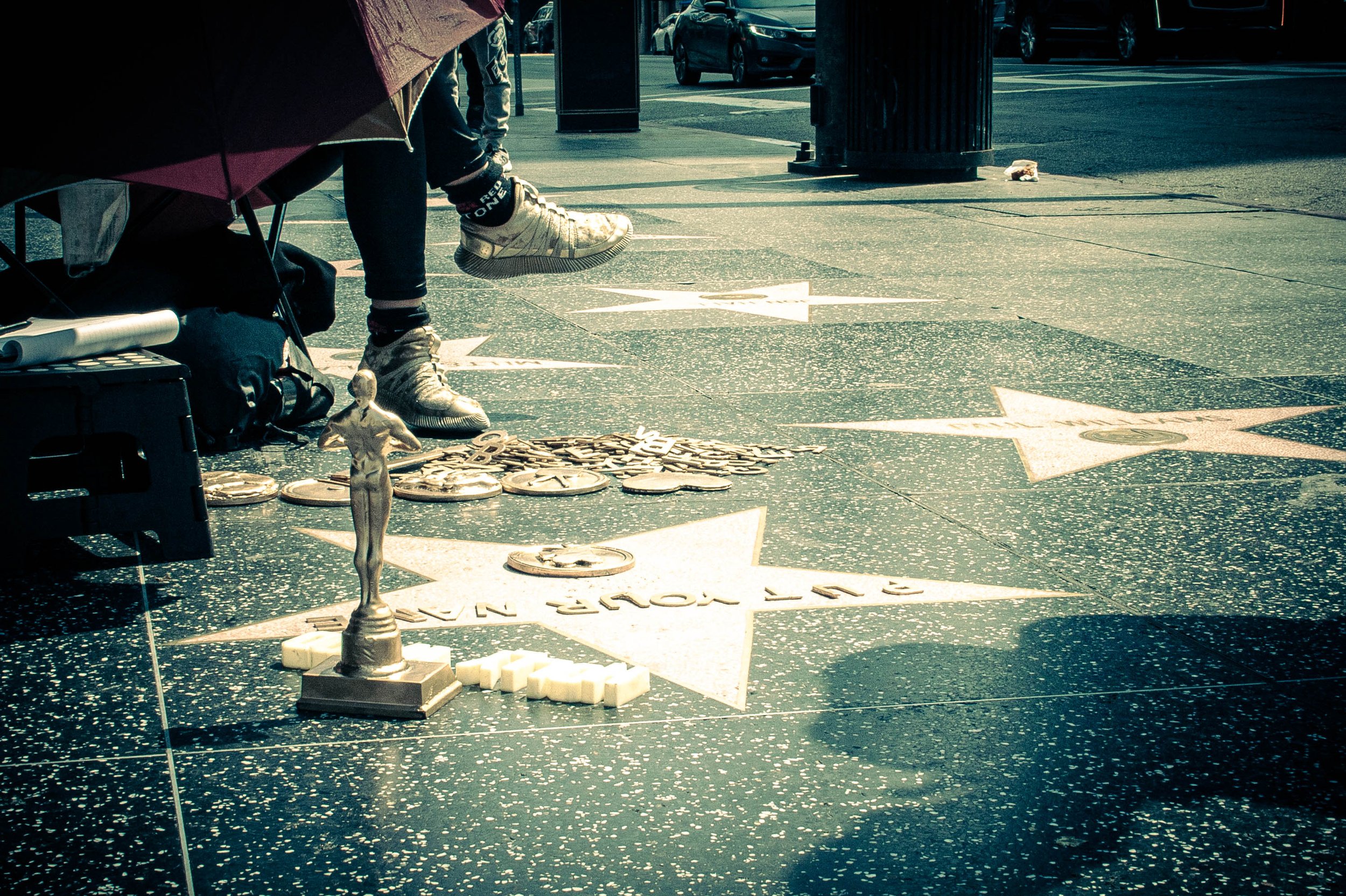 Hollywood struggle