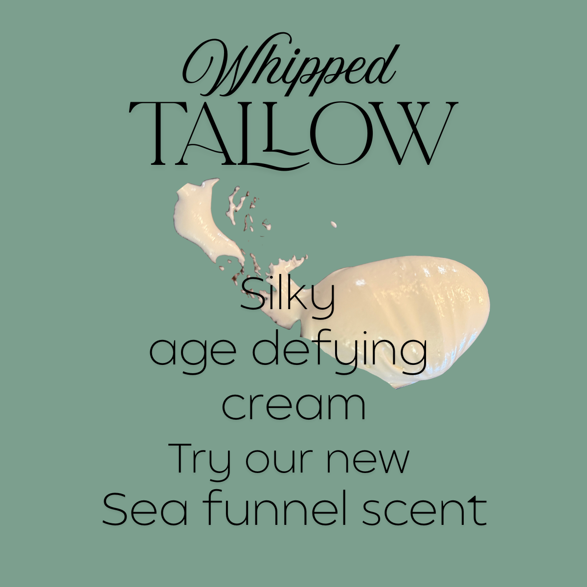 Whipped Face and Body Cream! 2oz.