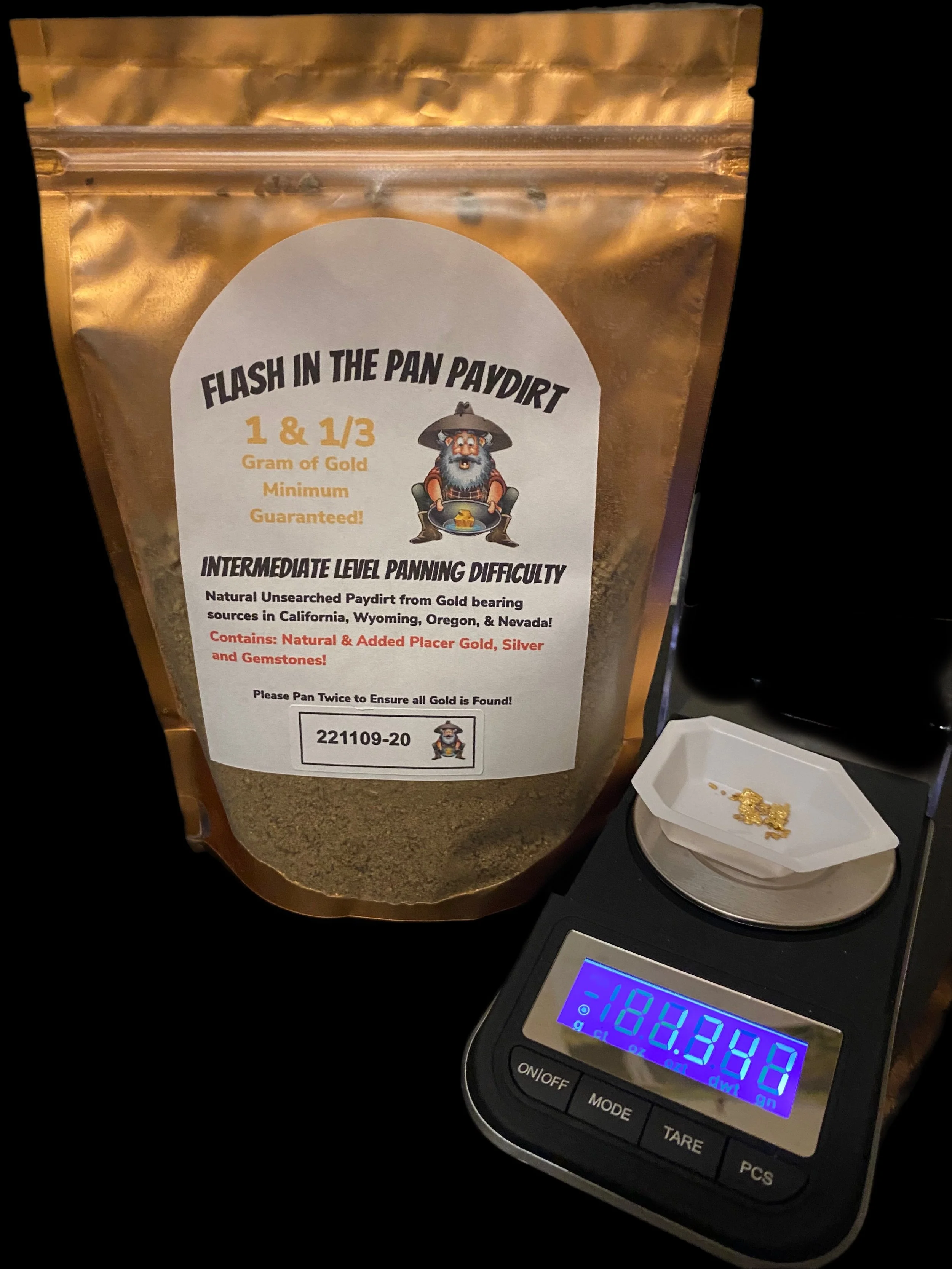 Our Products — Flash in the Pan Paydirt