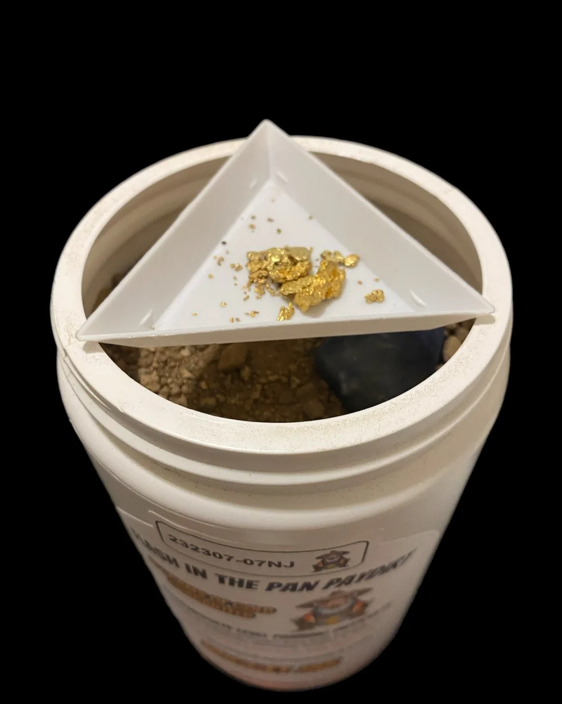 5 Gram Nugget Jar with (1.00-2.0g) Feature Nugget)