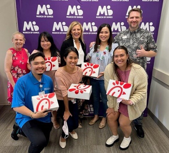 We had an incredible opportunity to provide packaged meals to the families of the NICU dept at Kapiolani Medical Center for their Easter celebration. It was truly amazing to see the love and care that @marchofdimes and @kapiolanimedctr shared.

#cfaa