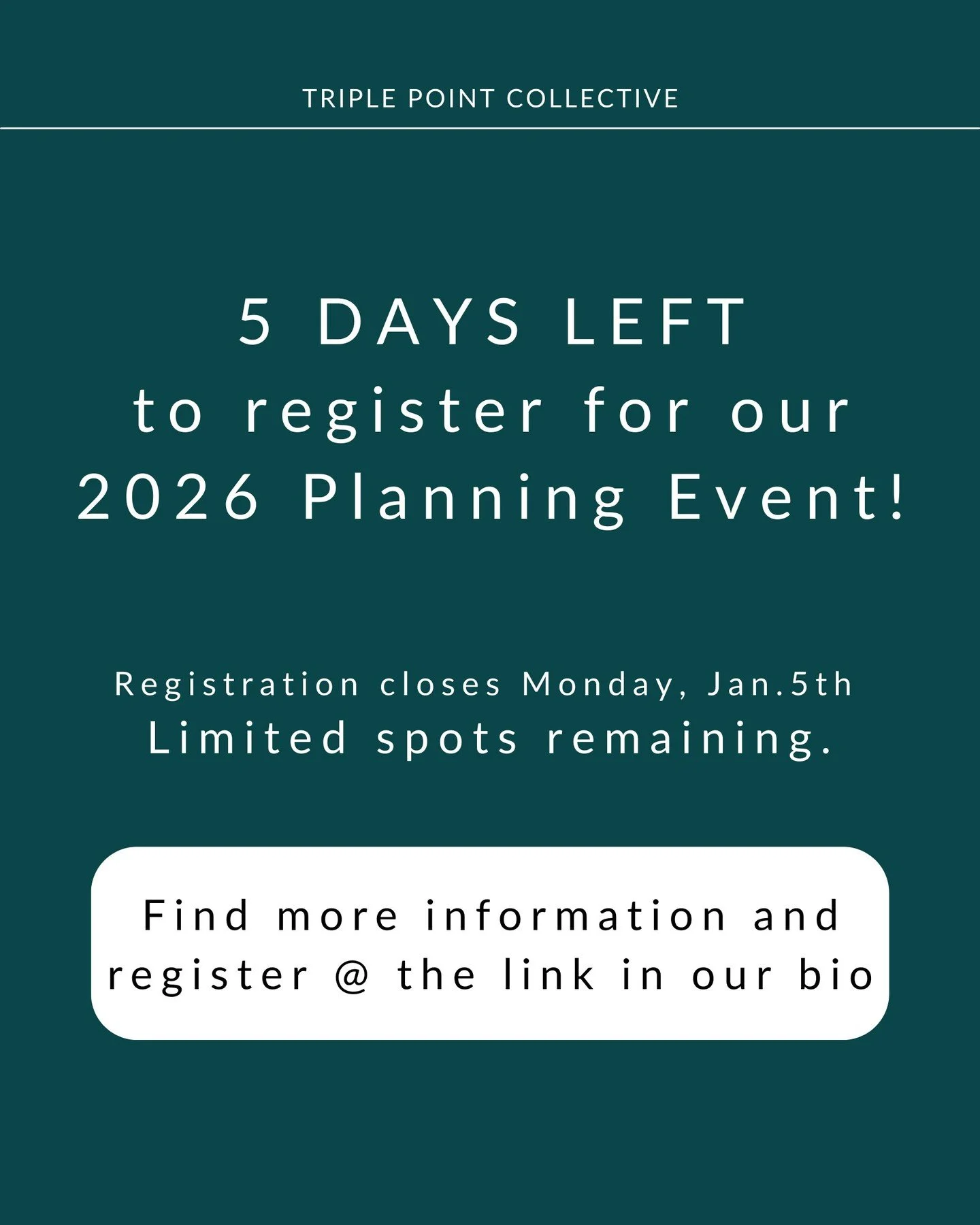 Registration closes soon for our 2026 Planning &amp; Strategy Event!

This event is designed for business owners who want dedicated one-on-one time with experienced mentors and fellow entrepreneurs to refine their strategy and set a strong direction 