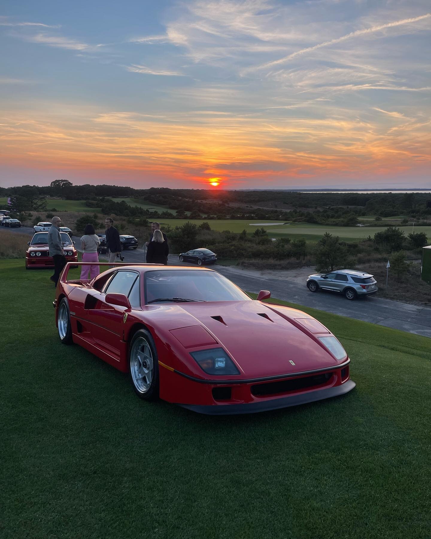 Hard to do Justice to @thebridge.hamptons setting and cars, too many really but here are some faves&hellip; #ferrari #lamborghini #porsche #delage #miura #thebridgevi #hamptons #carsofinstagram