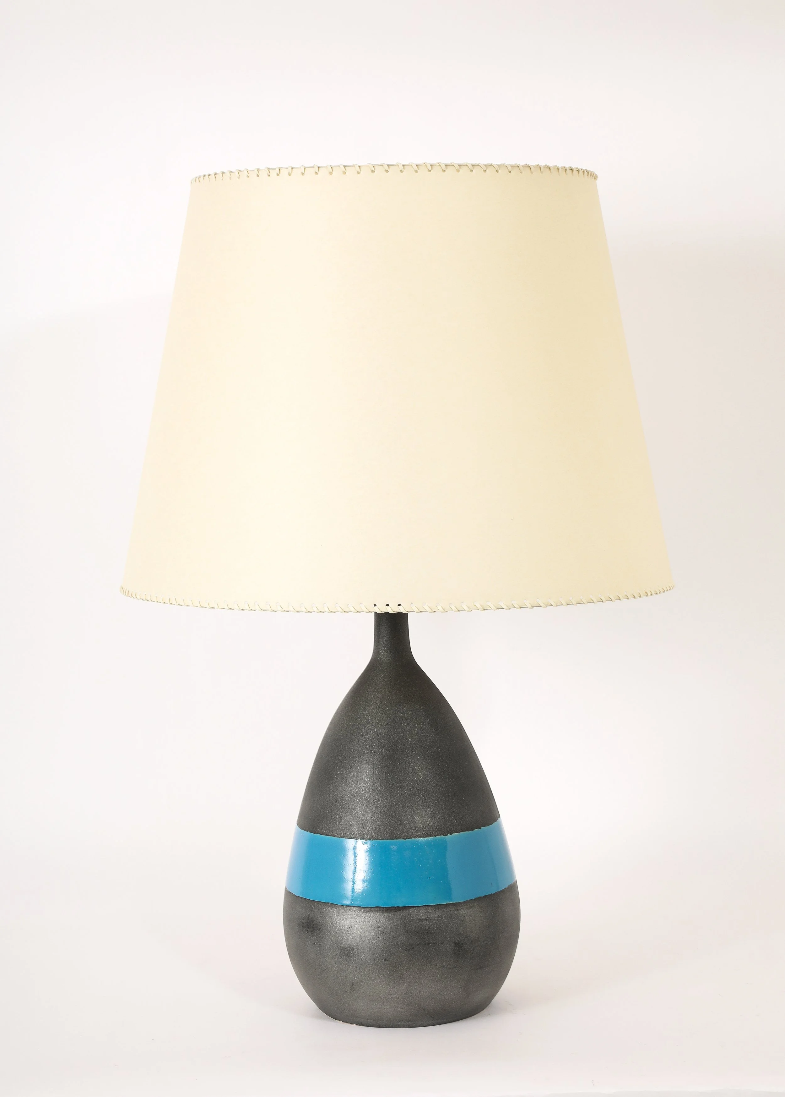 Ceramic “Blue Line” Table Lamp
