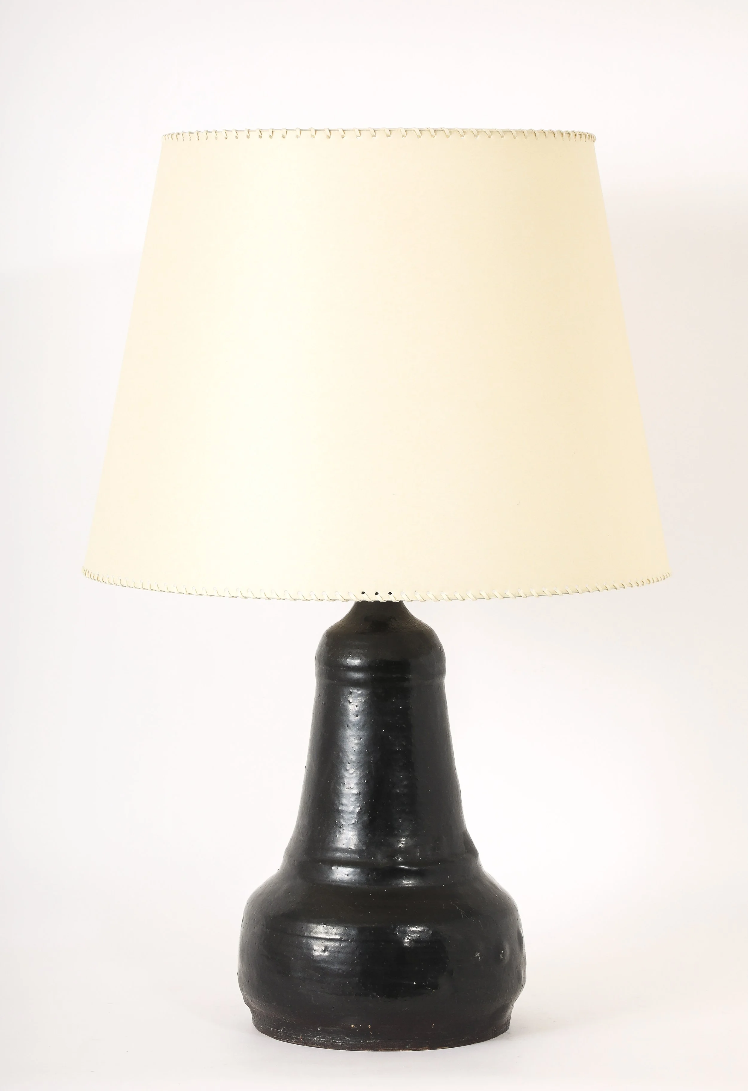 Large Earthenware Table Lamp #3
