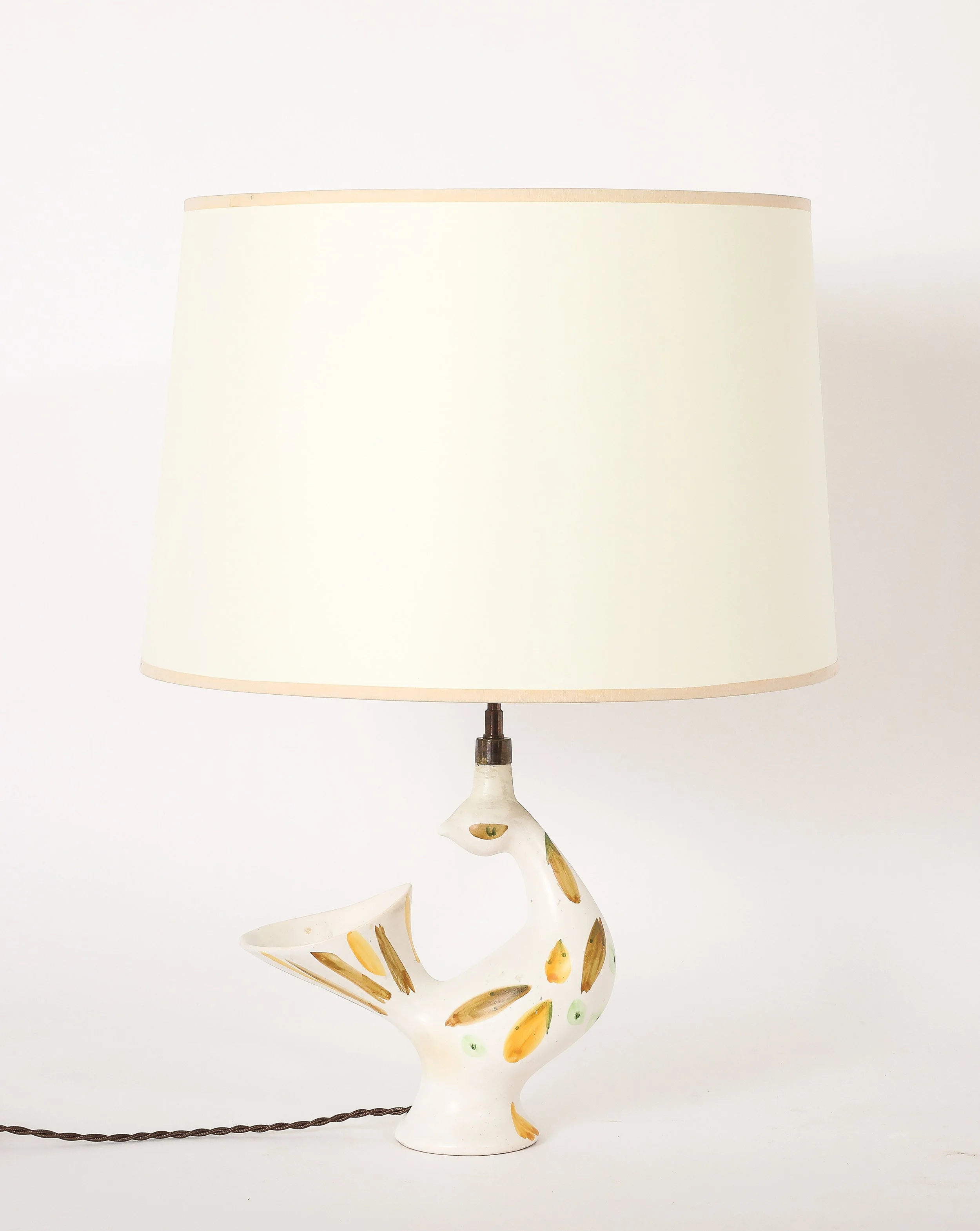 Sevres Abstract Bird Lamp