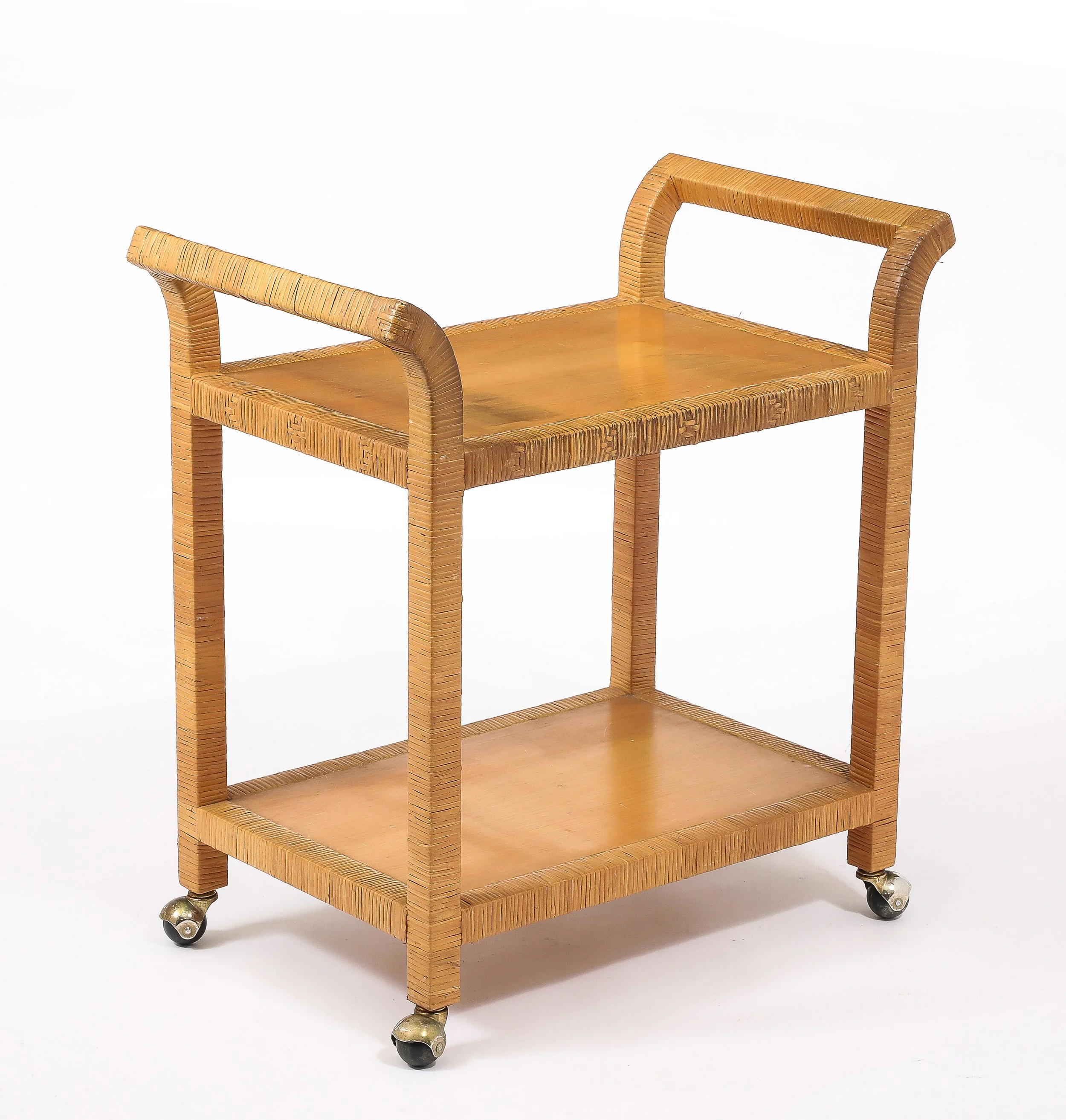 Rattan Bar Cart