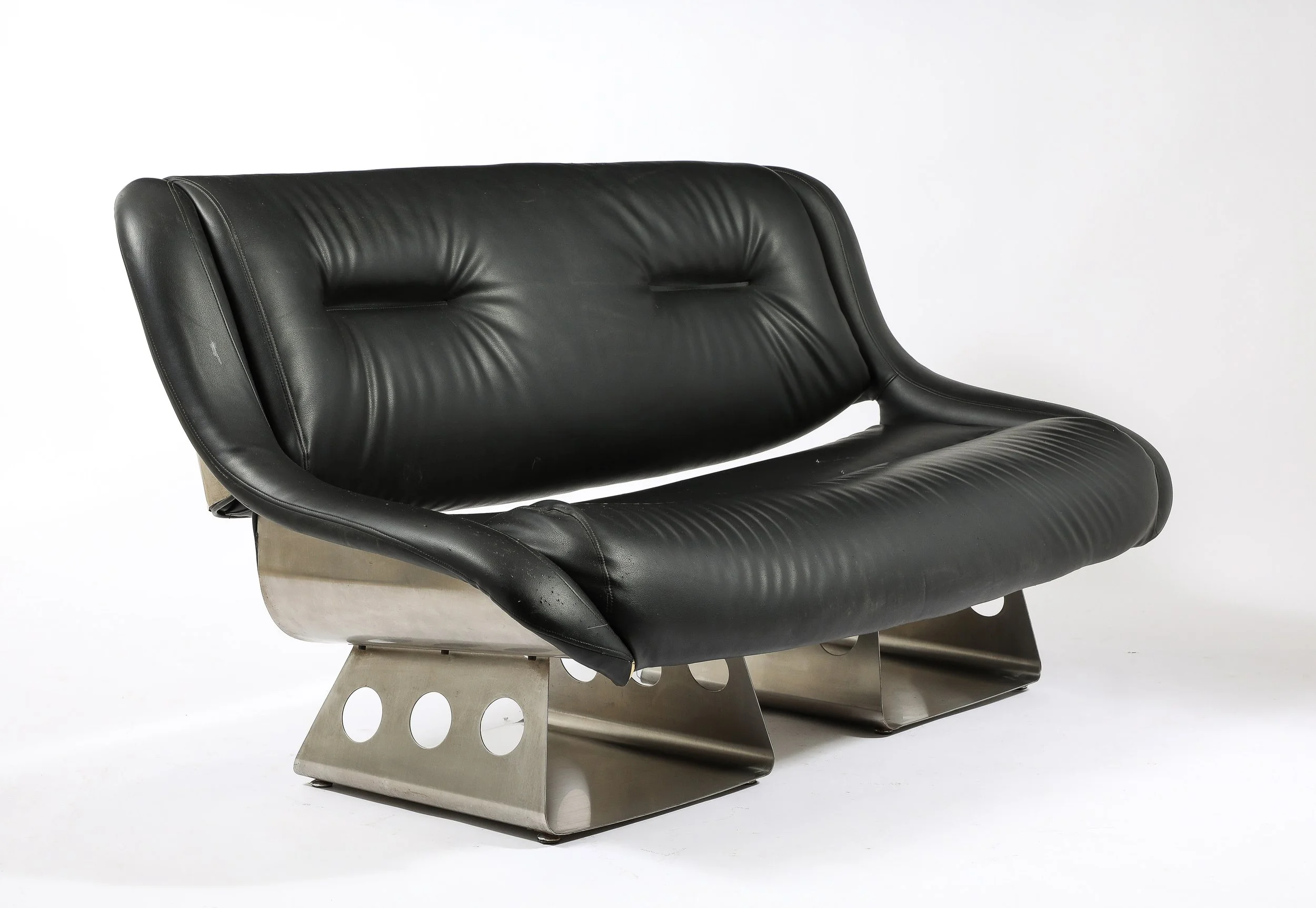 Rima Stainless Steel Settee
