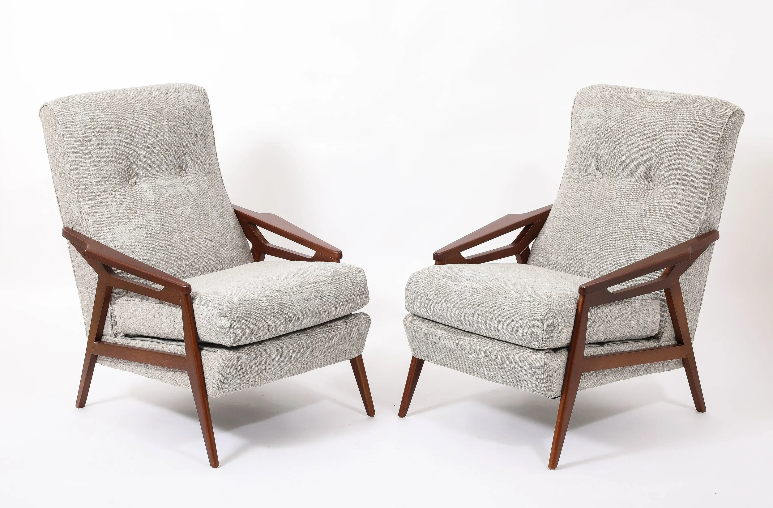 Raphael Walnut Armchairs