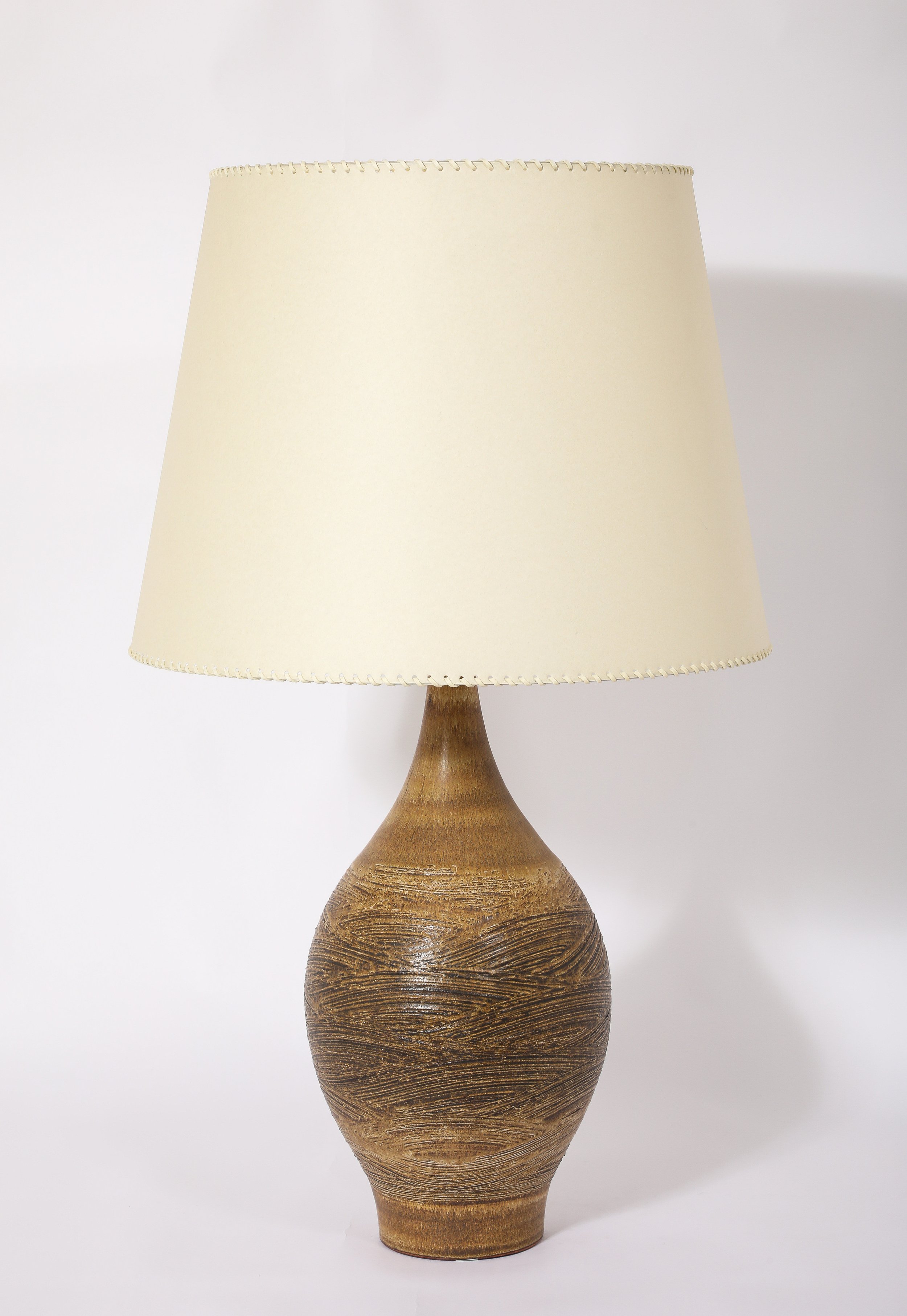 Large Earthenware Lamp