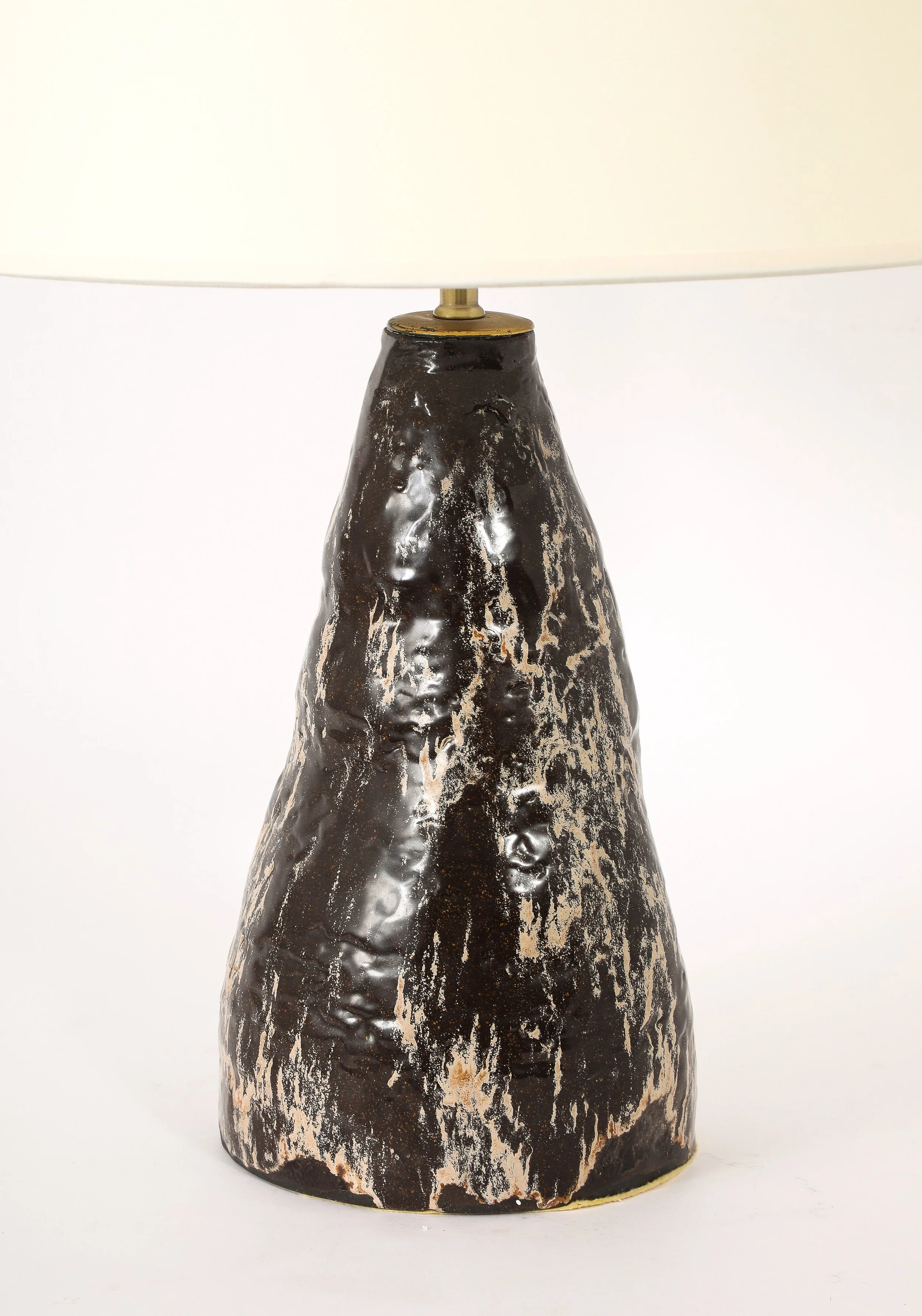 Large Earthenware Table Lamp #2