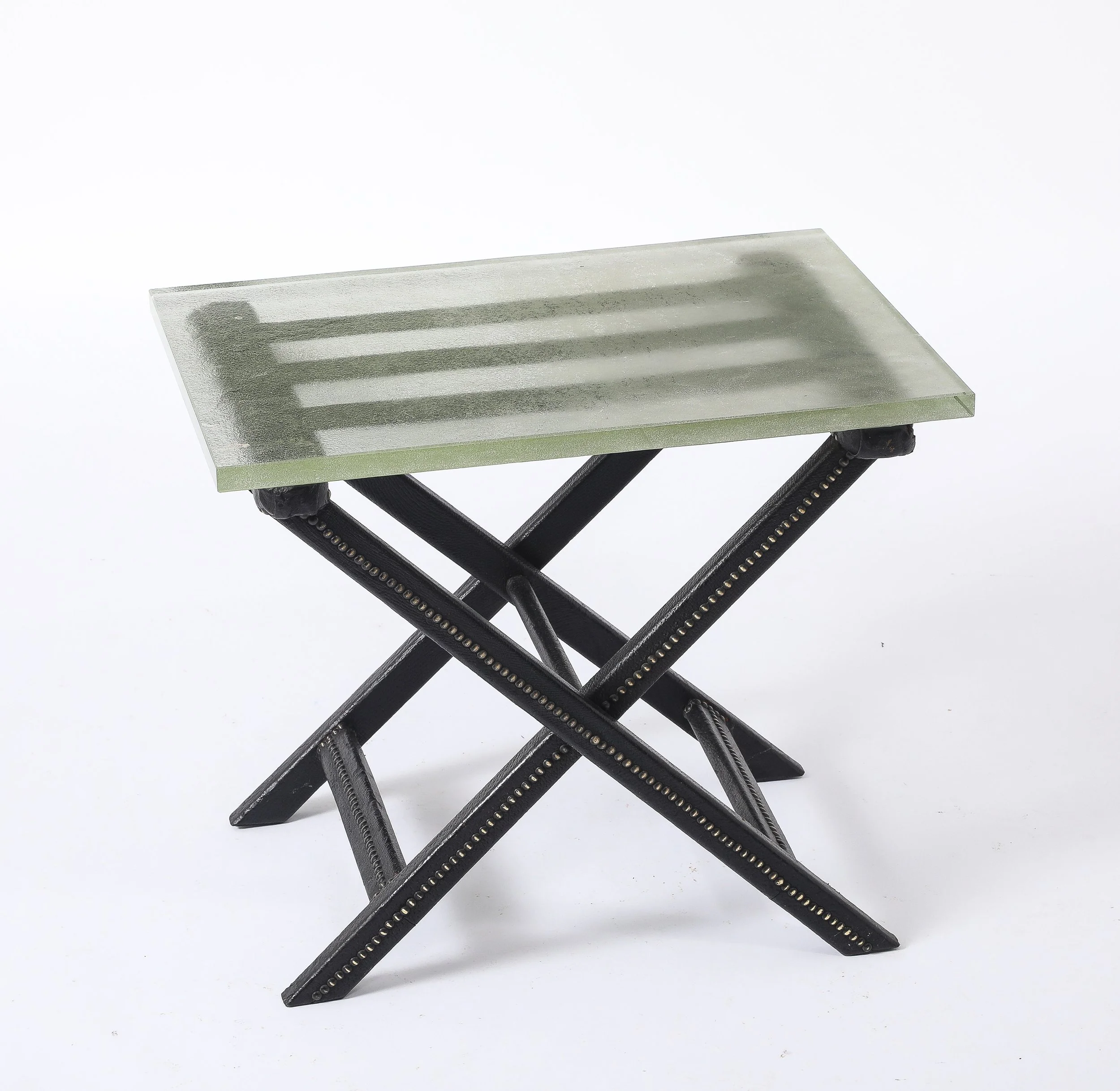 Folding Leather Luggage Rack